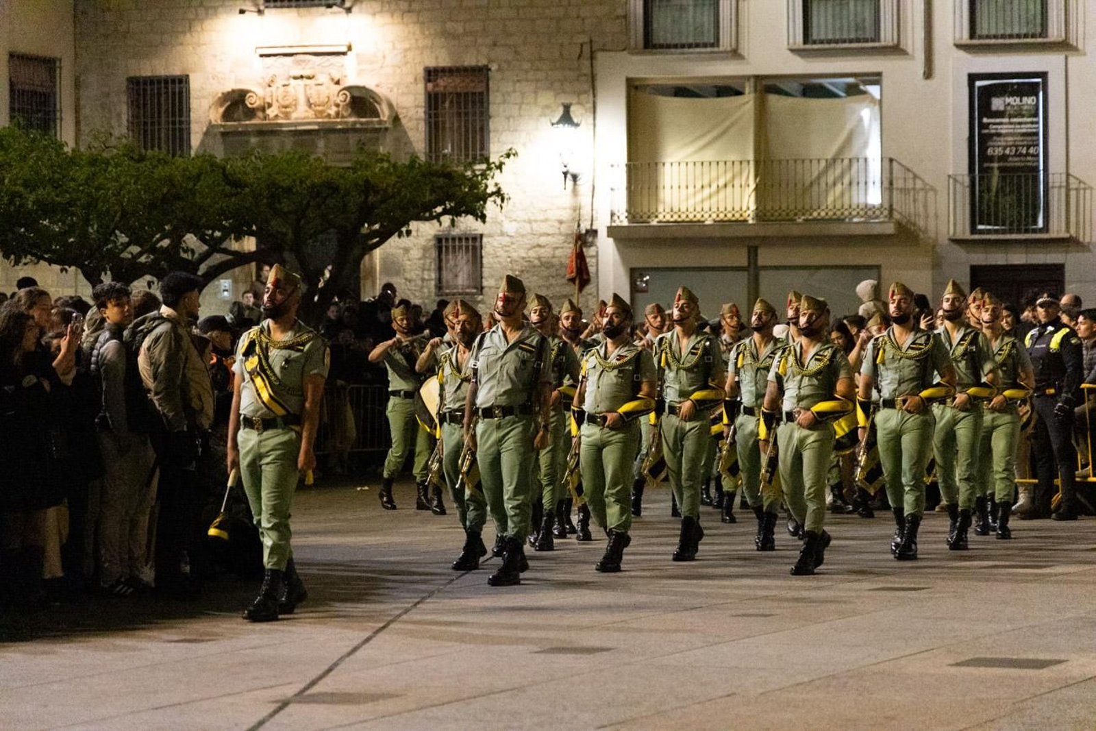 La Legión y el Cristo de la Buena Muerte es uno de los binomios de la Semana Santa.