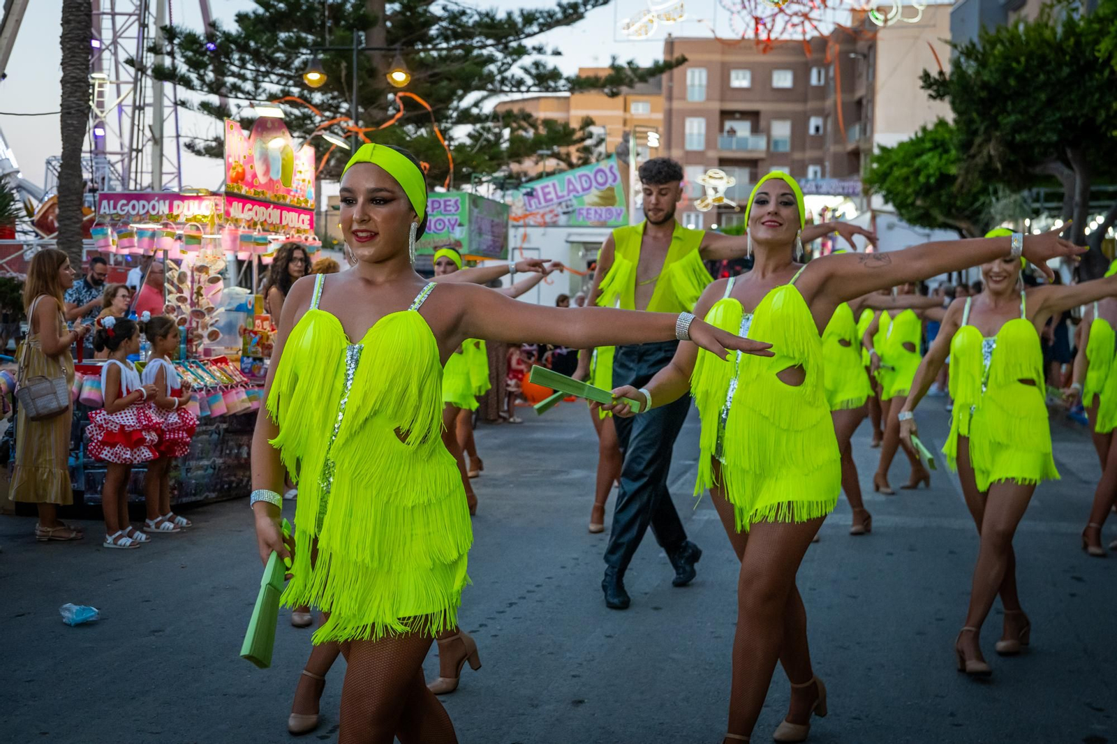 Imágenes del XVIII Certamen Internacional de Animación de Calle y Bandas de Roquetas de Mar