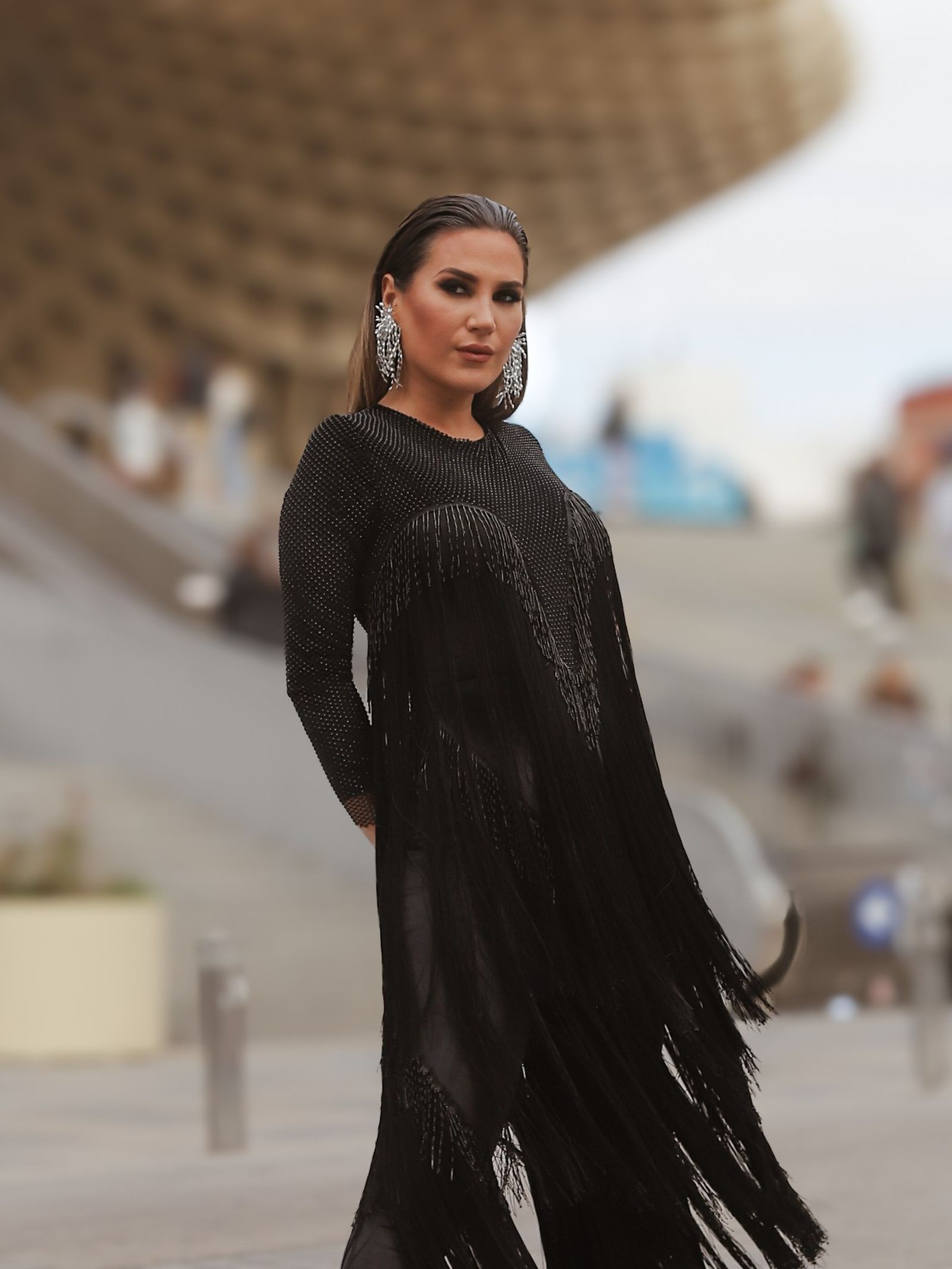 La cantante Laura Gallego.