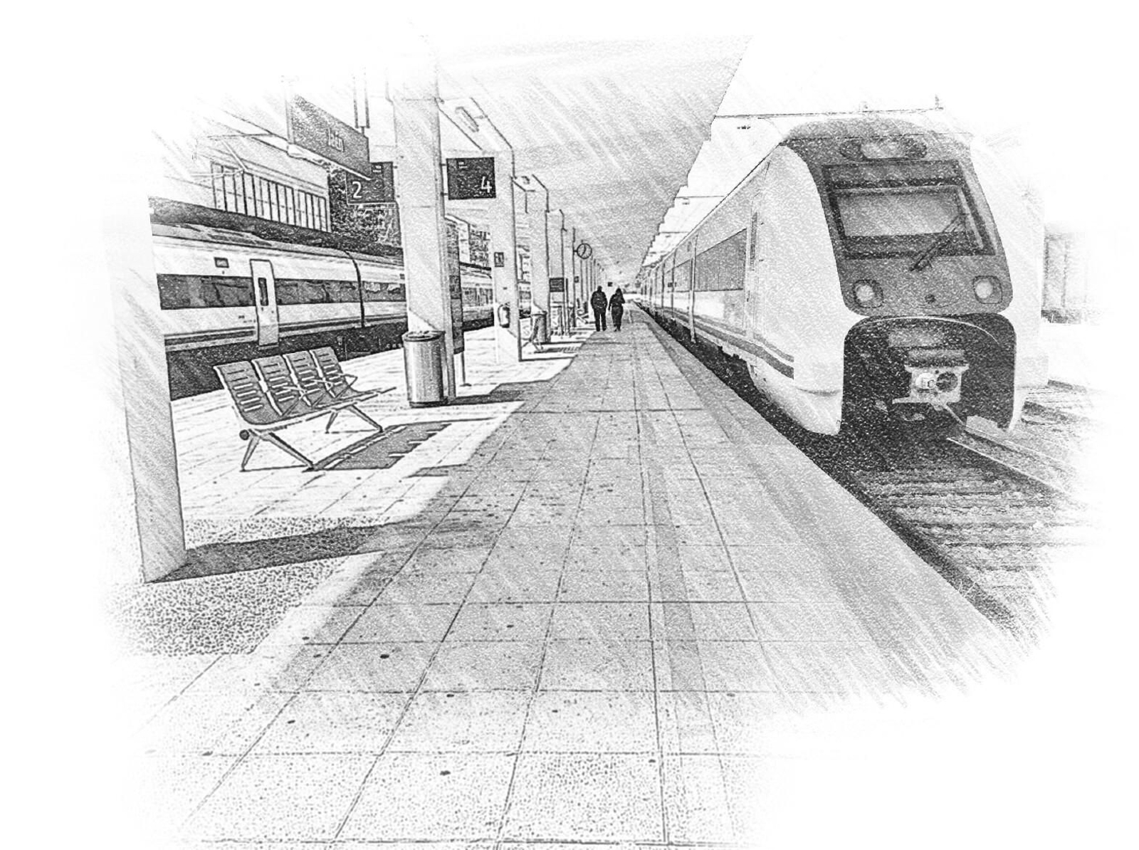 Estación de trenes de Jaén.