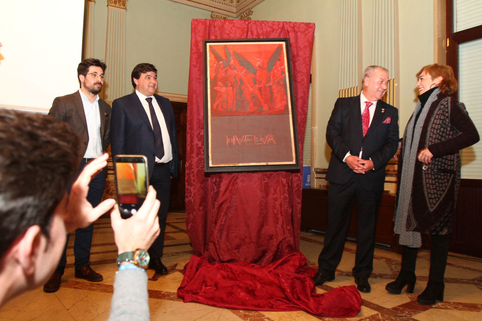 El Cristo de las Cadenas centra el cartel de la Semana Santa de Huelva de 2019
