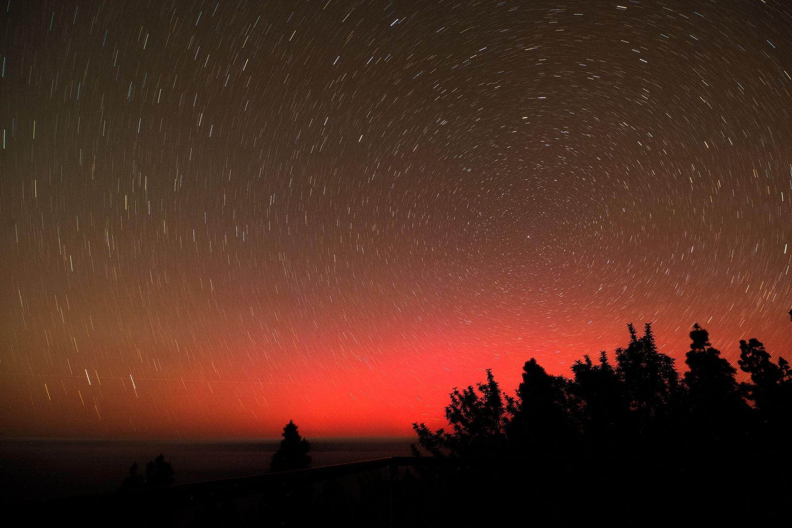 La aurora boreal vista desde España y Europa