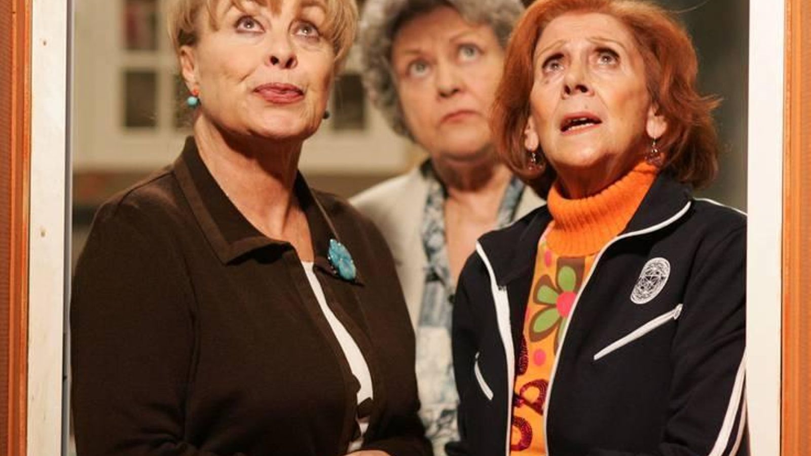 Las tres actrices veteranas de 'Aquí no hay quien viva': Gemma Cuervo, Emma Penella y Mariví Bilbao