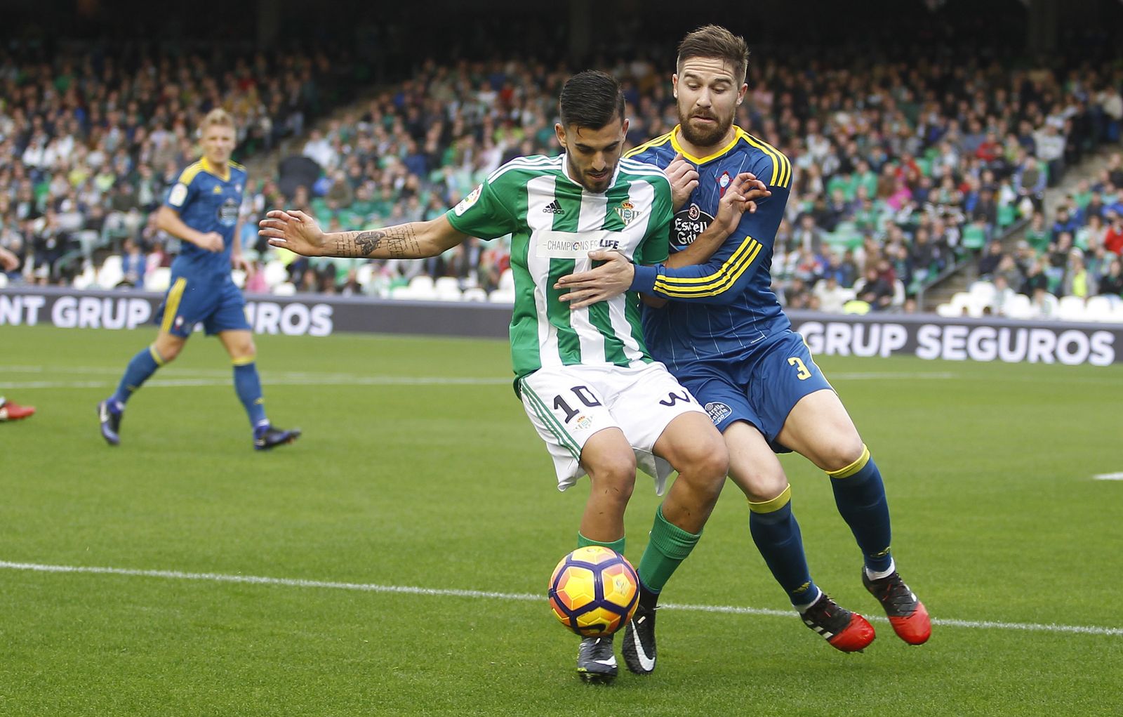 El Real Betis-Celta, en imágenes.