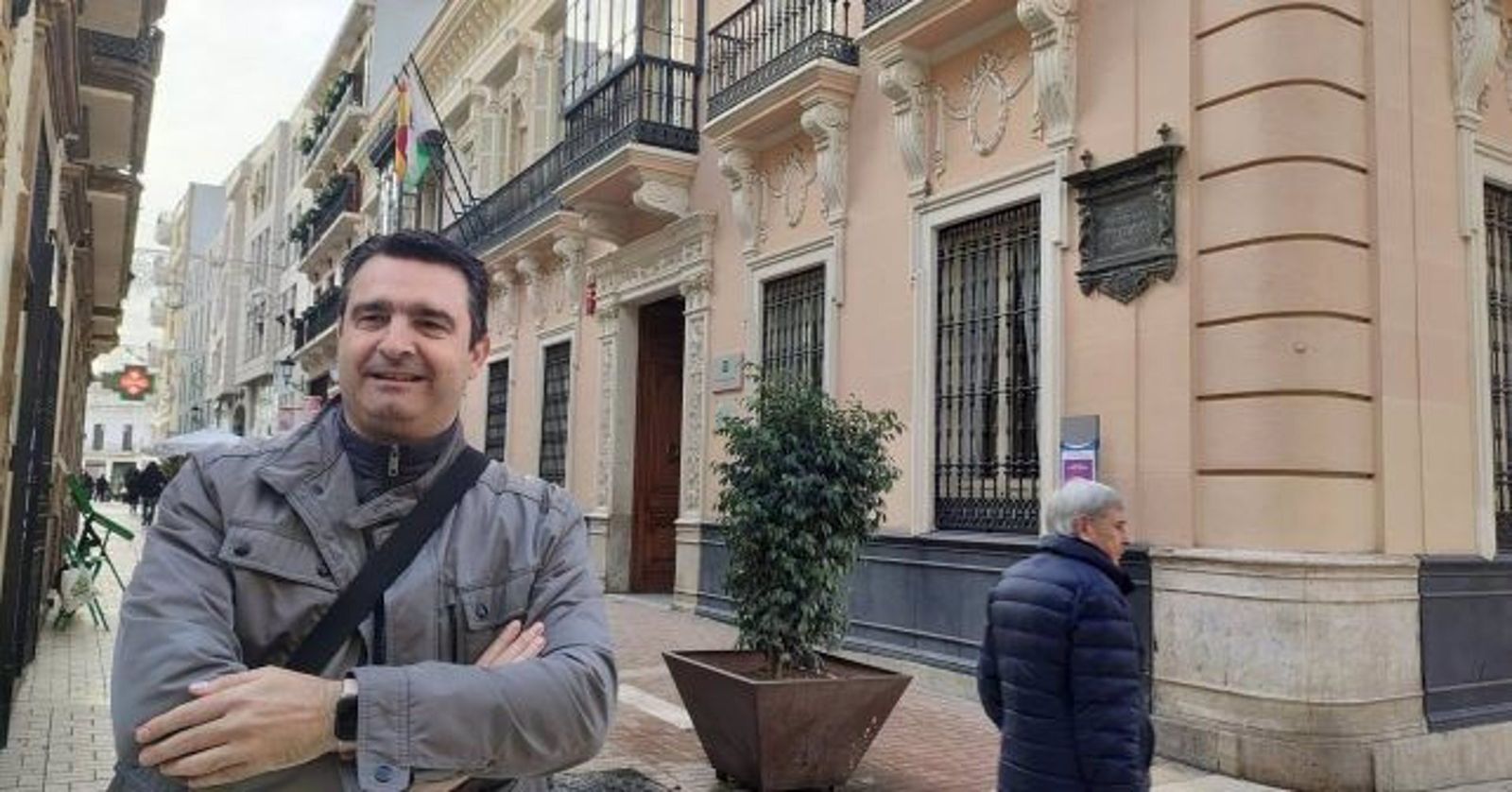 El senador onubense y secretario de Relaciones Institucionales de la Ejecutiva Provincial del PSOE, Amaro Huelva