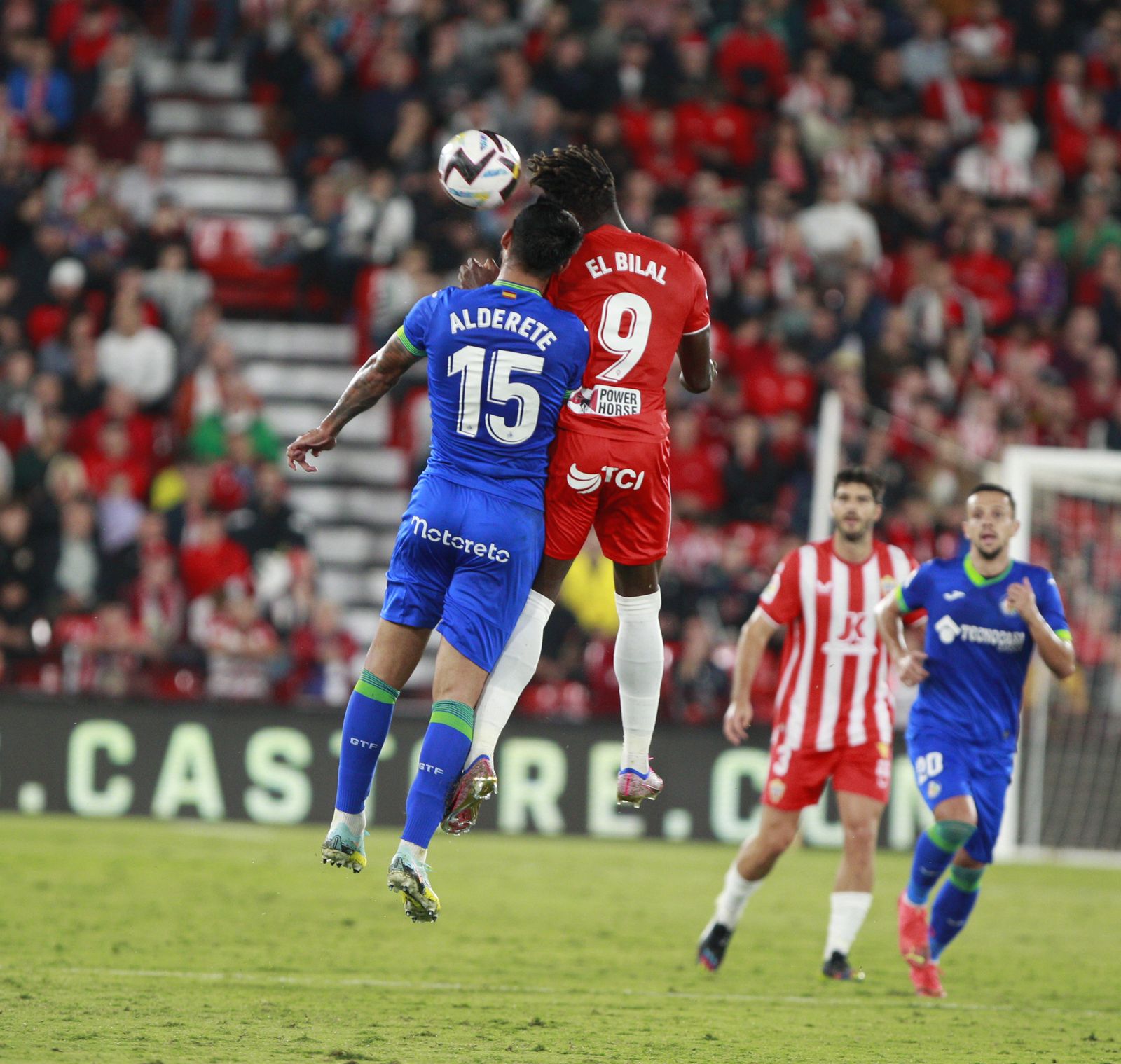 Imágenes del partido de fútbol U.D. Almería-Getafe C.F.