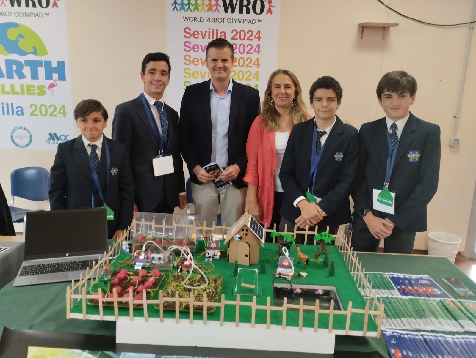 Fase local de Sevilla de la World Robot Olympiad (WRO).