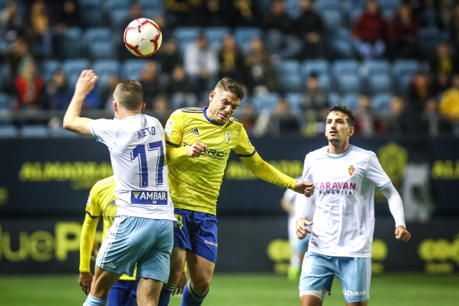 Las imágenes del Cádiz-Zaragoza