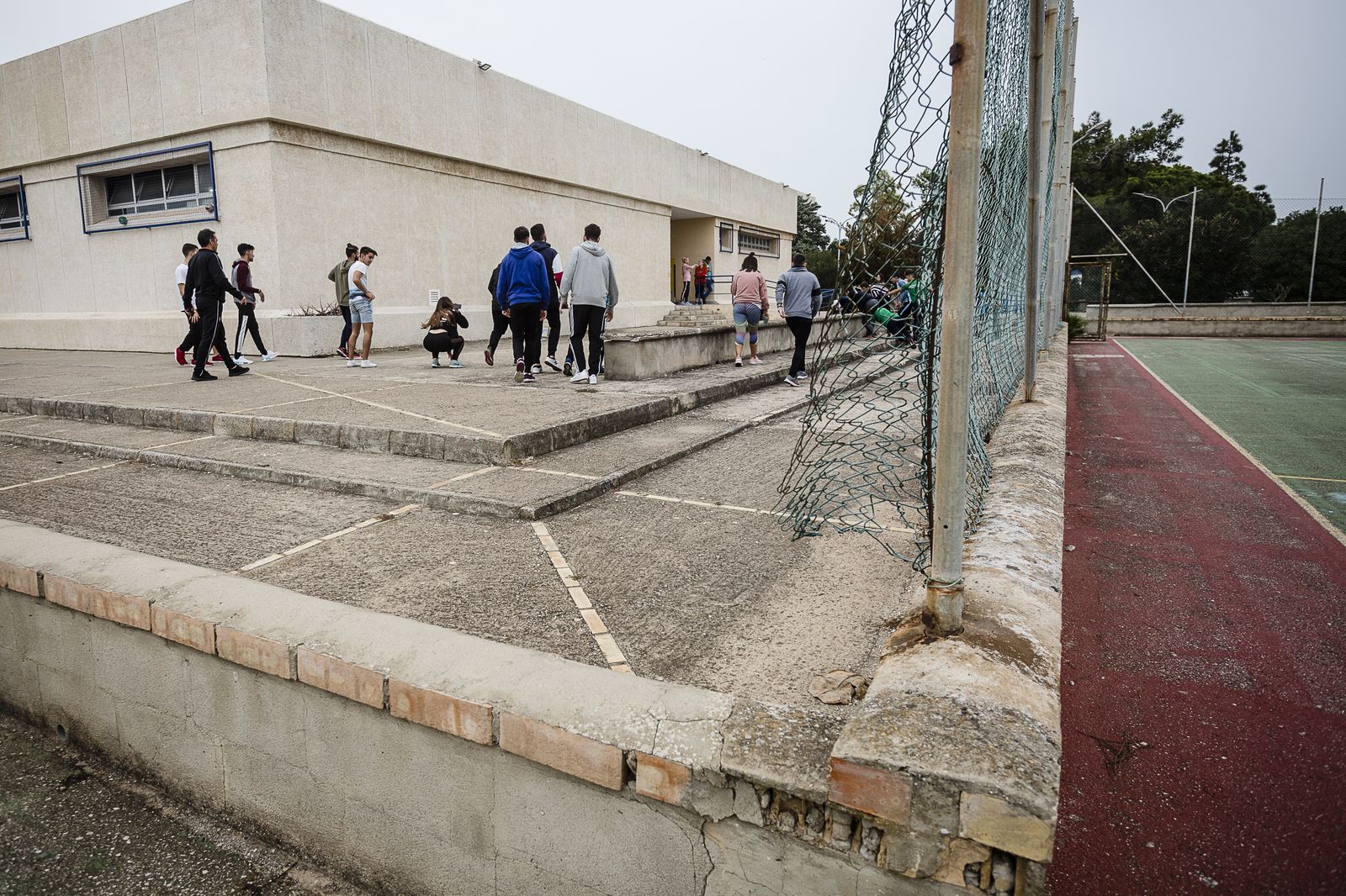 Estado actual de las instalaciones de la Facultad de Ciencias de la Educación