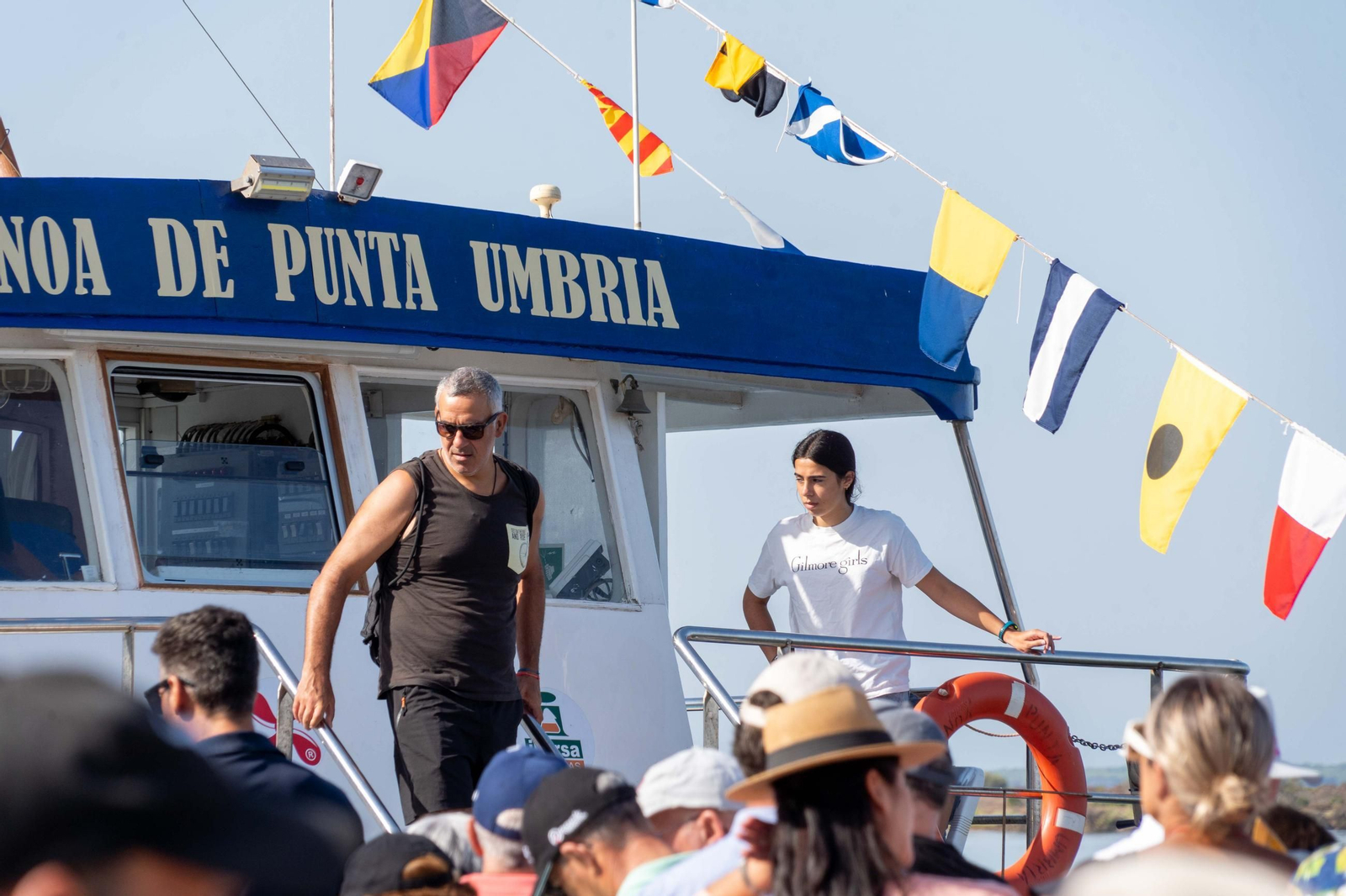 Imágenes de El Muelle de Levante, punto de partida de la mítica Canoa de Punta Umbría