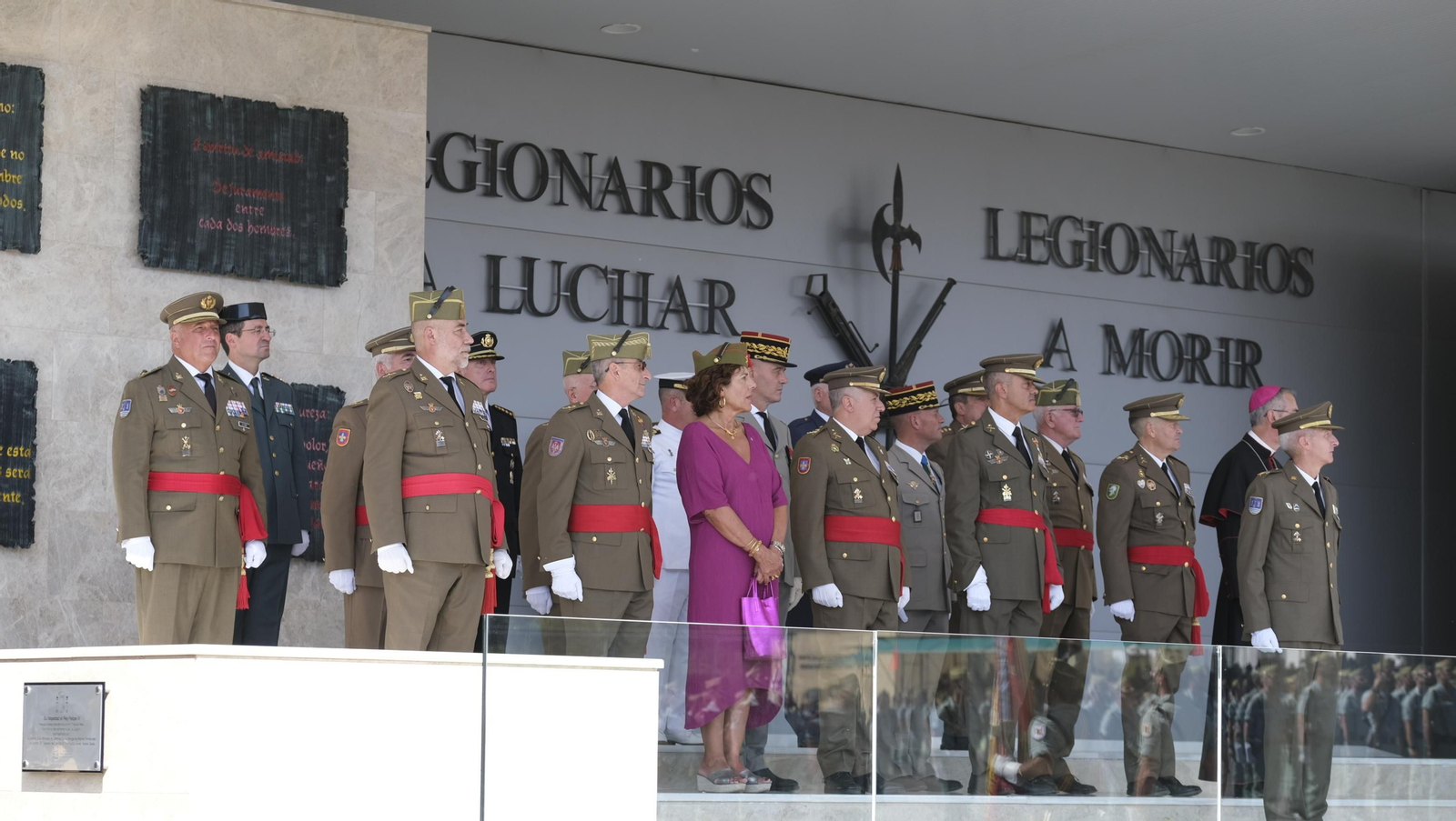 Imágenes del 102 aniversario de La Legión en Almería