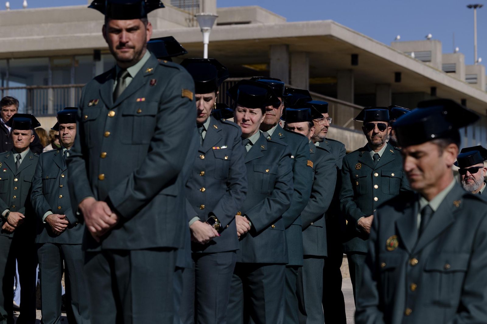 Todas las imágenes del homenaje homenaje a los dos guardias civiles que murieron arrollados por una narcolancha