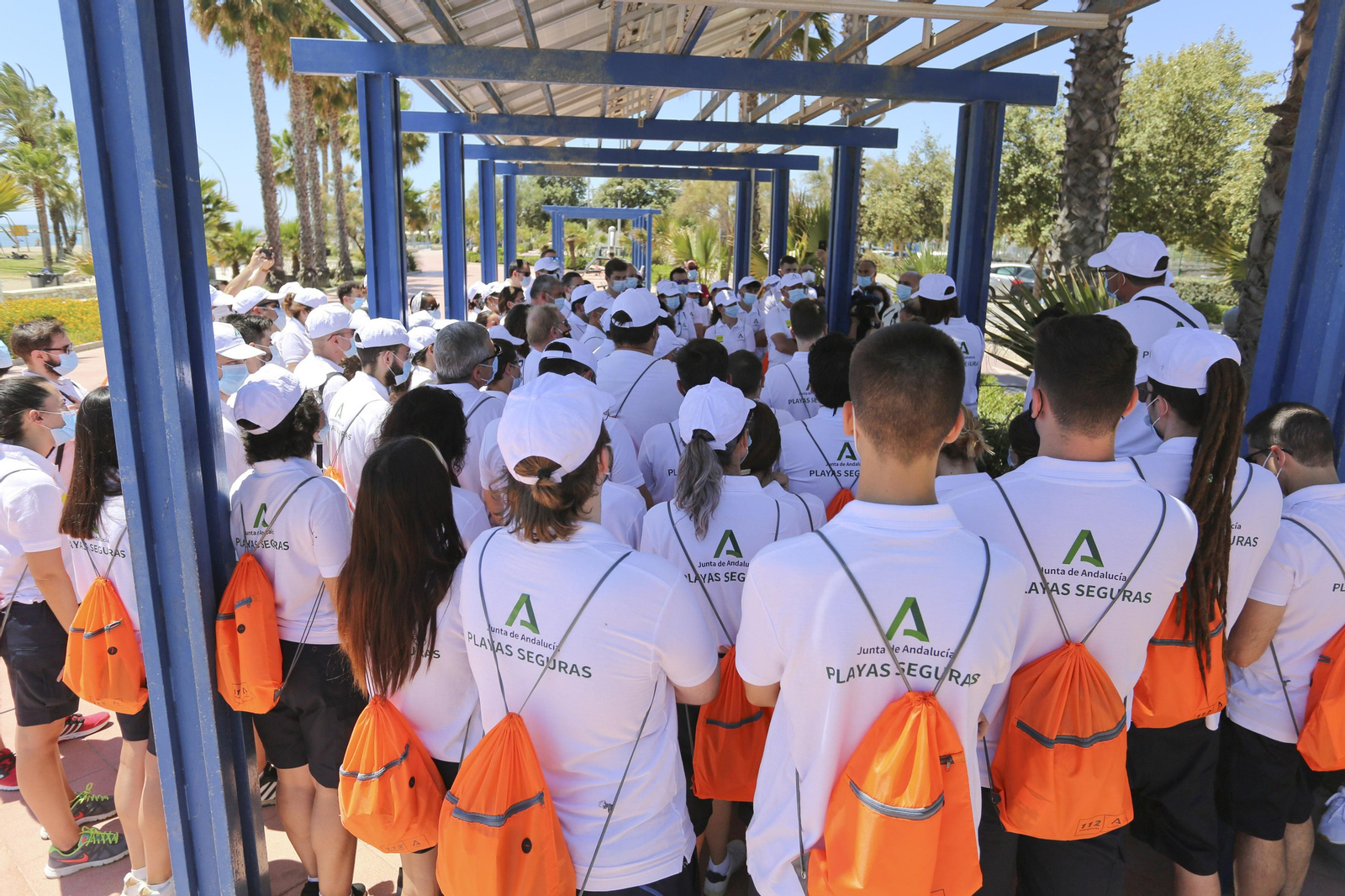 Fotos de los 90 vigilantes de la playa en Málaga capital