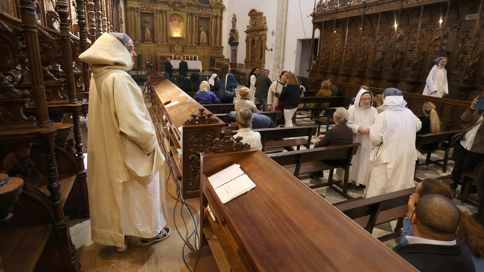 Misa de despedida en la Cartuja de Jerez a las hermanas de Belén