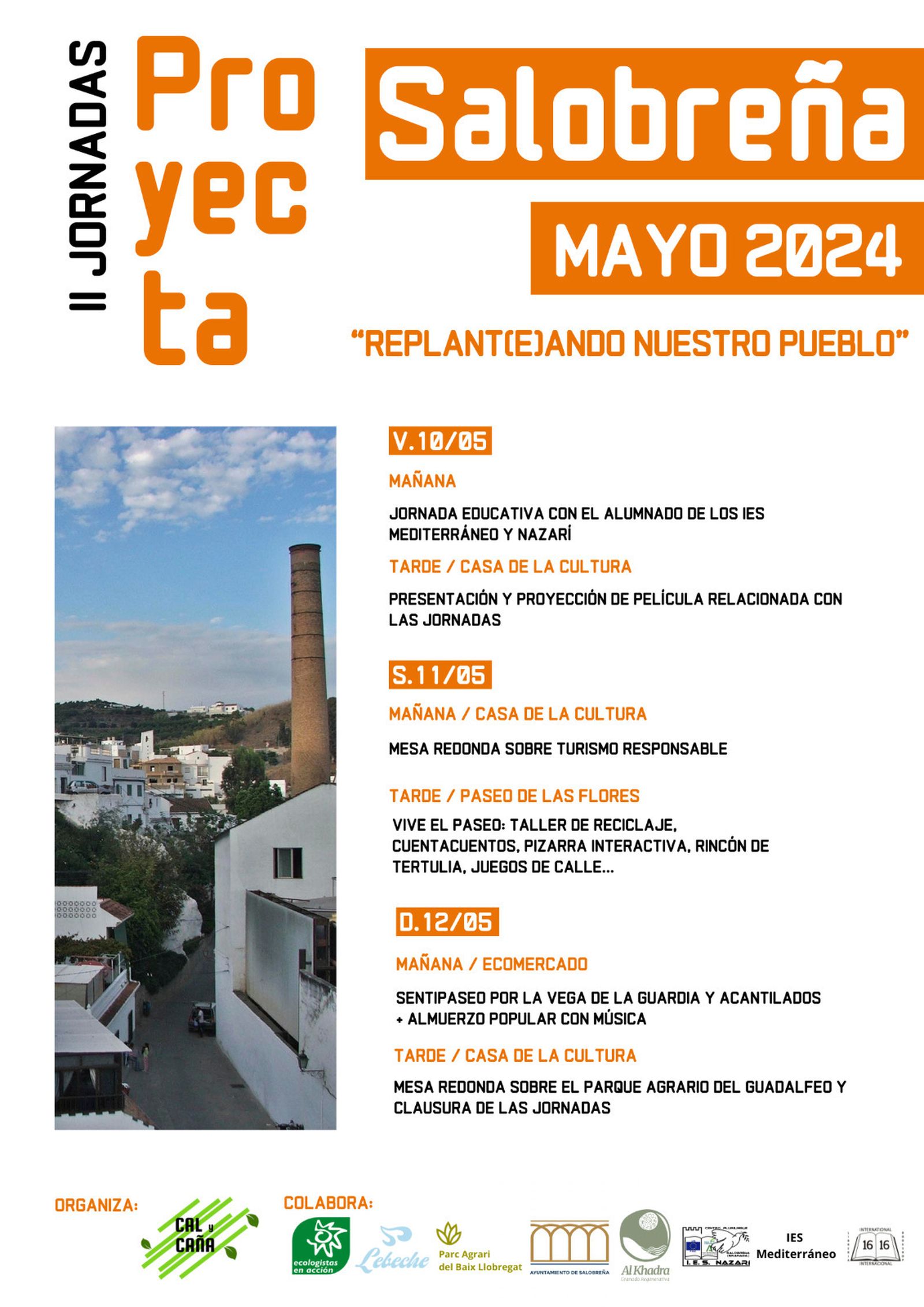 Cartel de las II Jornadas Proyecta Salobreña