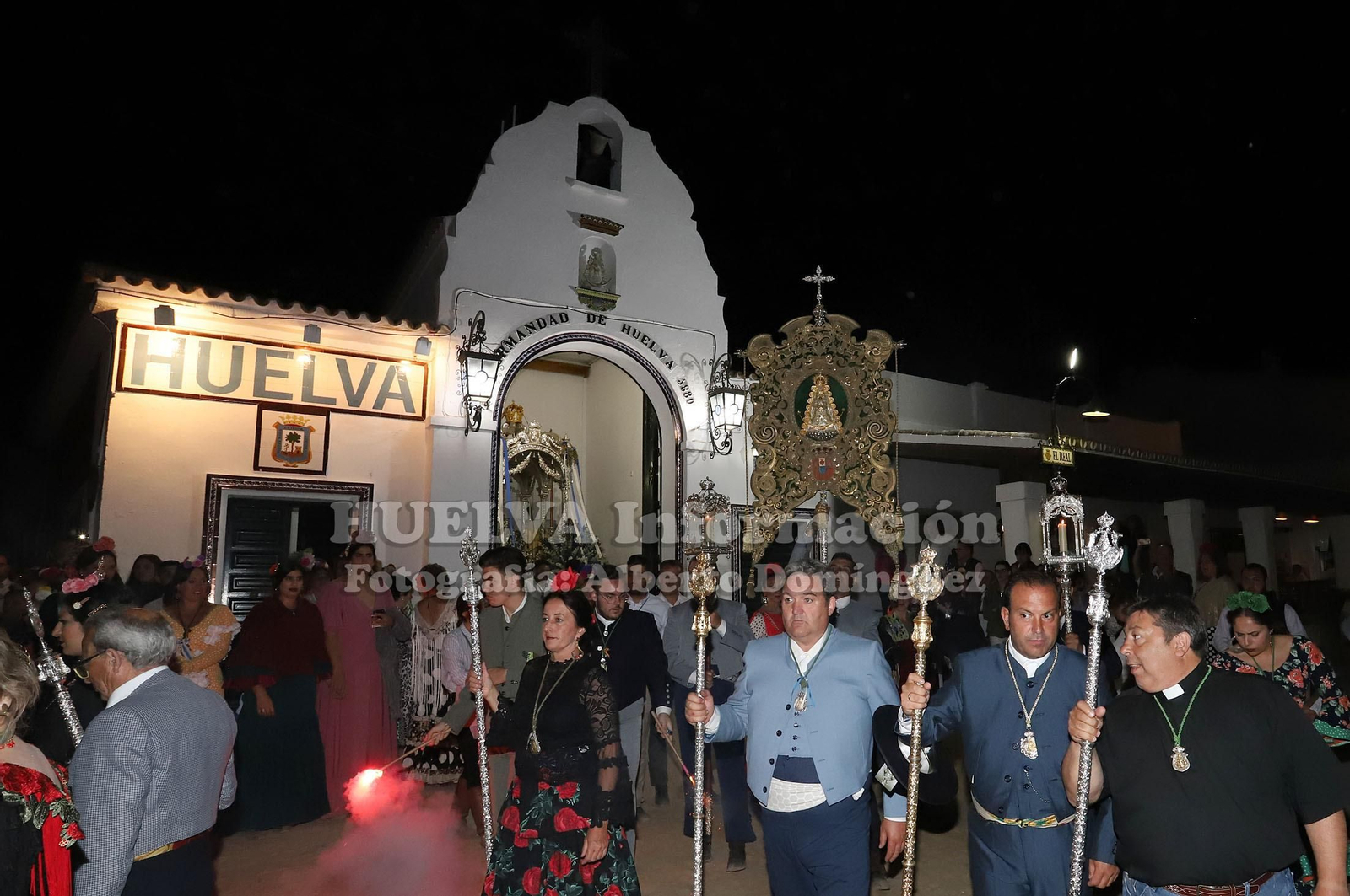 Imágenes previas al salto a la reja. Rocío 2019