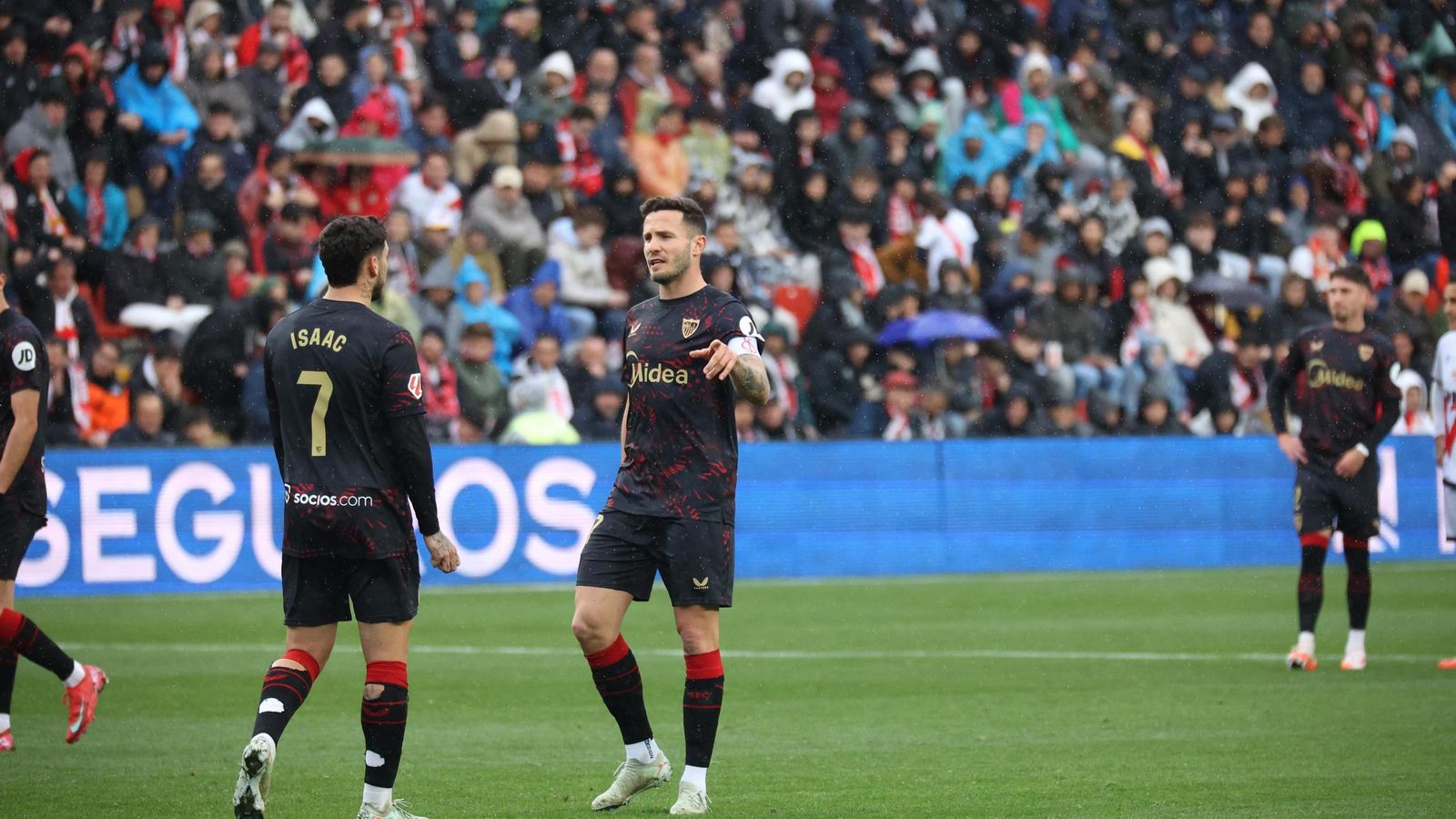 Rayo Vallecano -  Sevilla FC: todas las fotos del partido de Liga