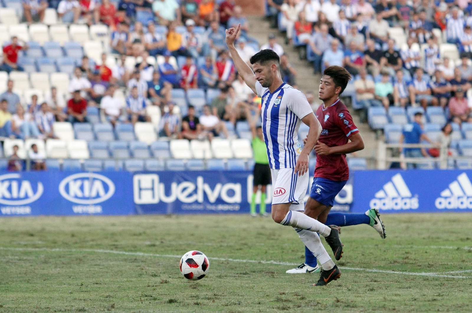 Imágenes del Recreativo de Huelva-Jumilla