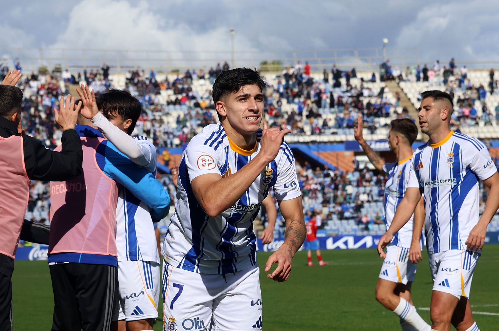 Manita del Recreativo al Estepona (5-0)