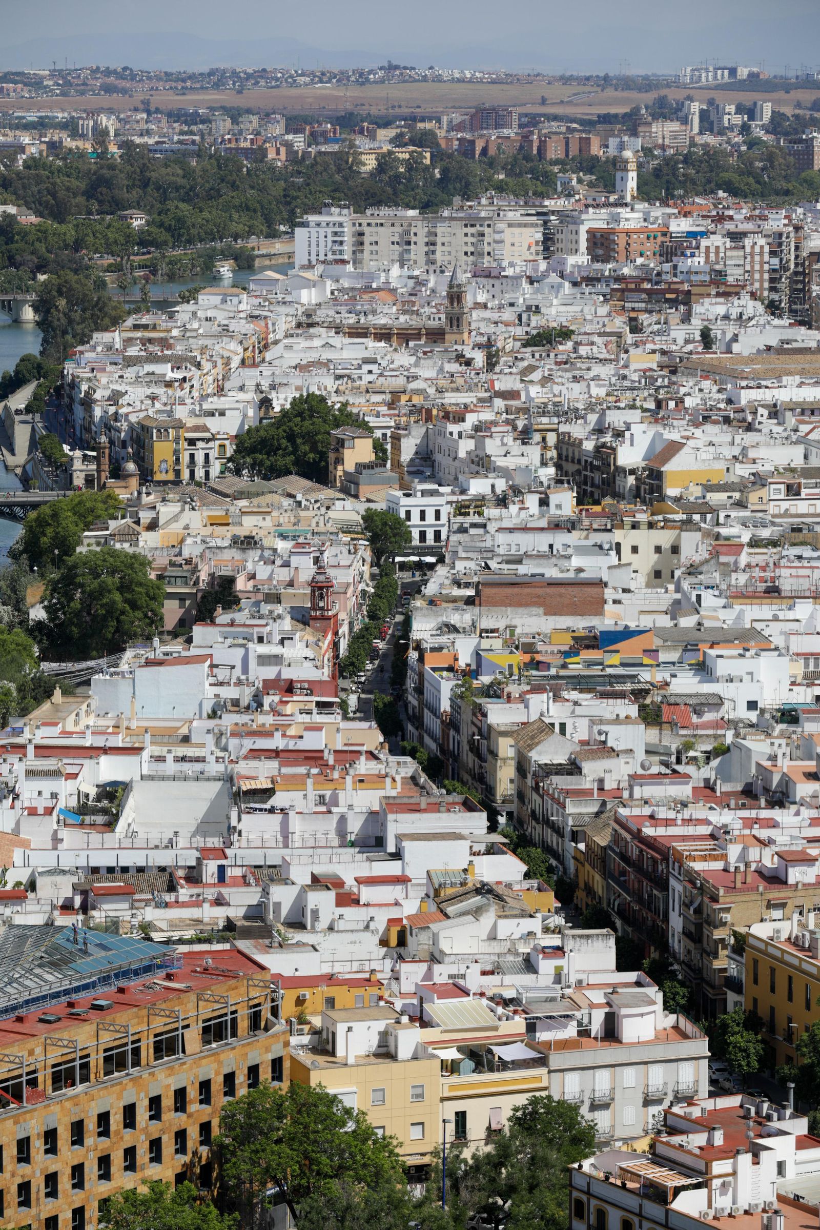 Vistas de Sevilla desde la Torre Pelli