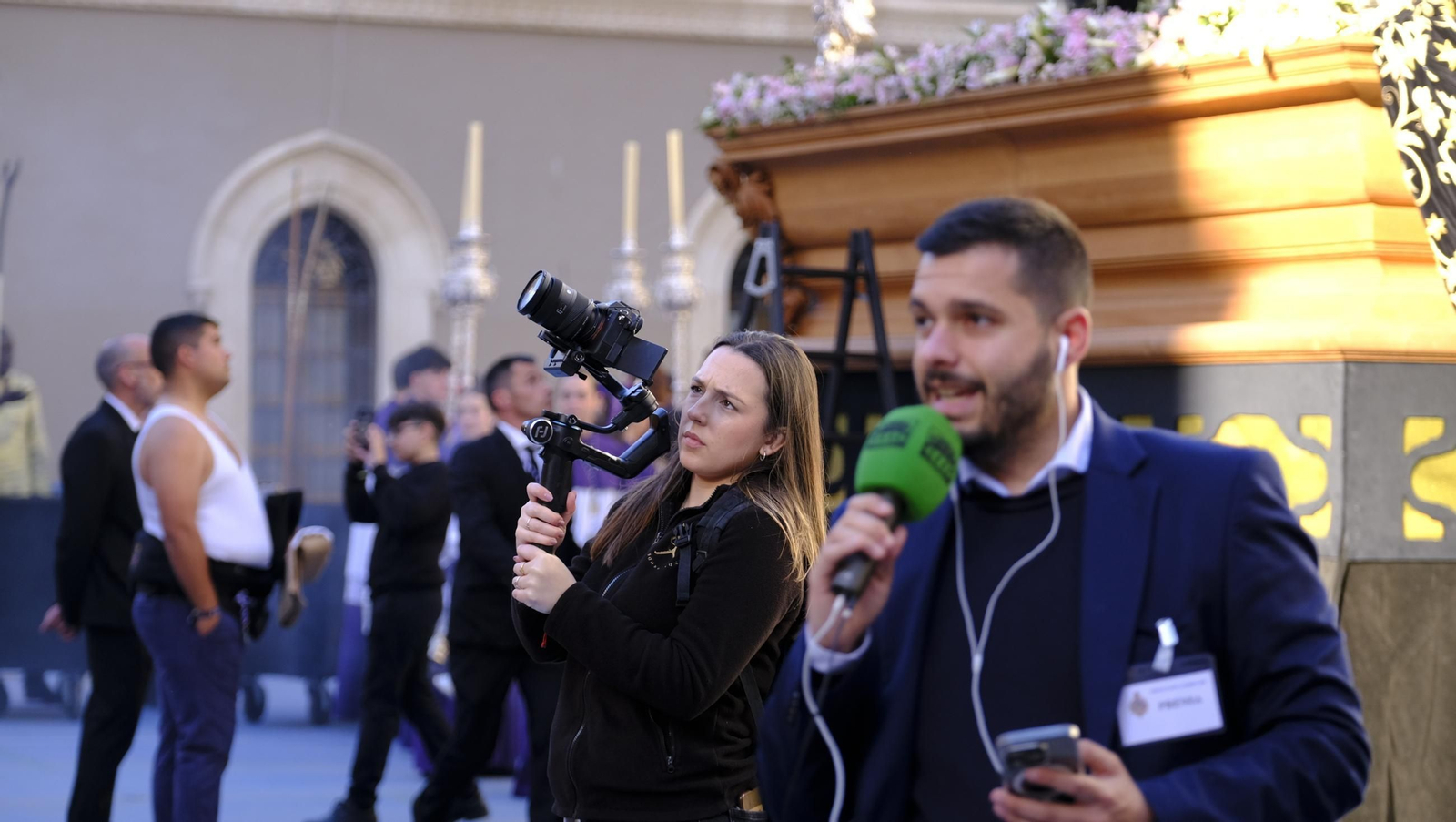 Angustias en la Semana Santa de Almería 2025
