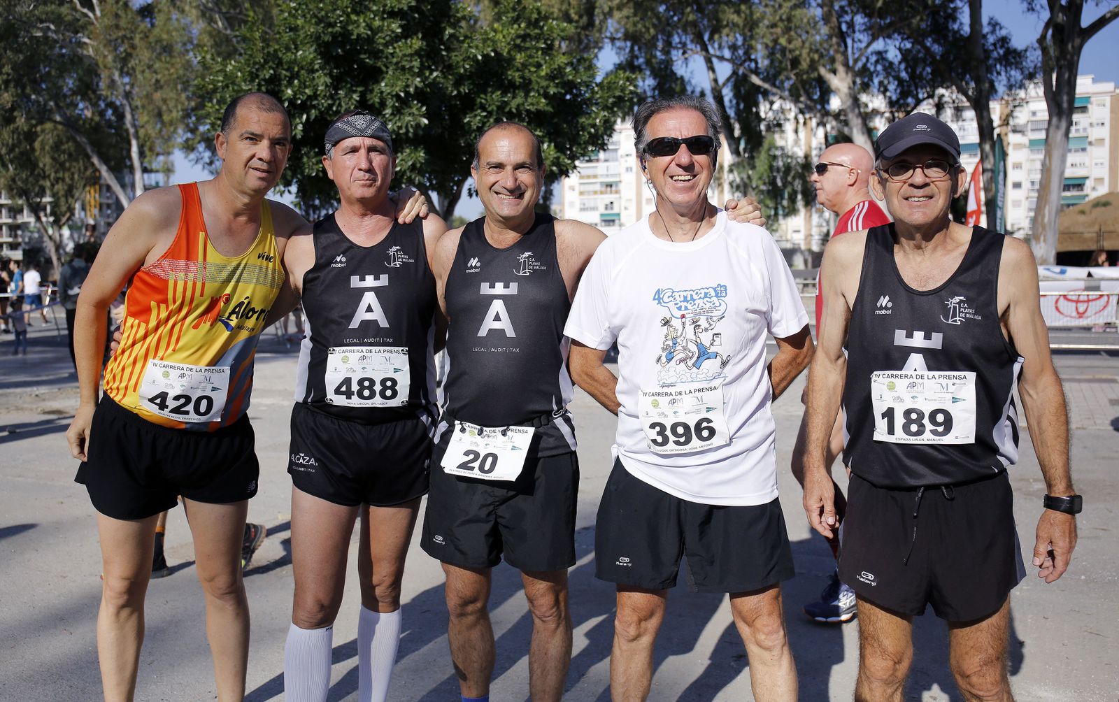 Las mejores fotografías de la Carrera de la Prensa de Málaga de 2019