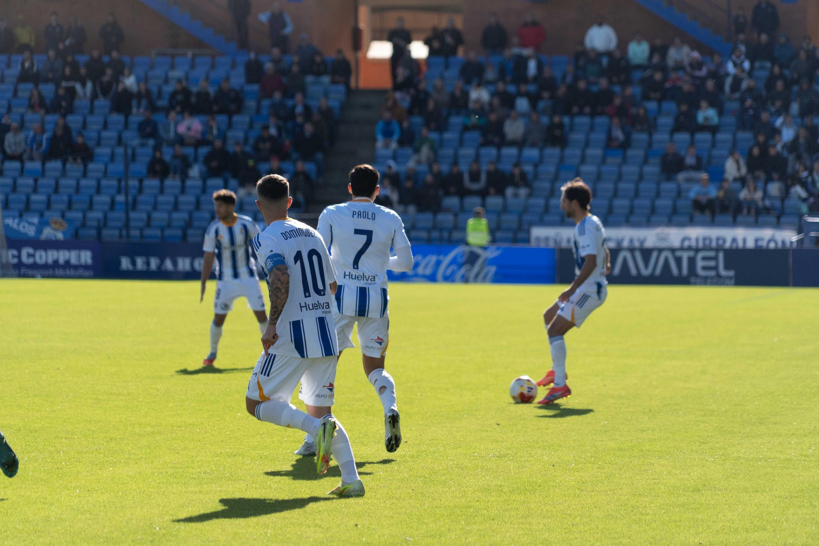 Las mejores imágenes del partido Recreativo de Huelva-Águilas
