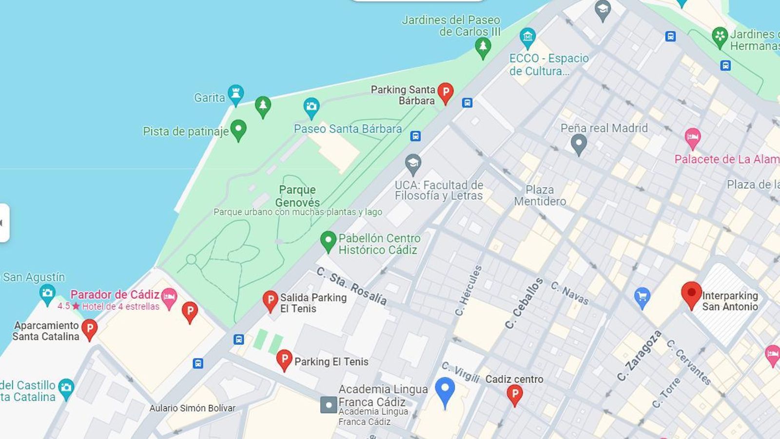 Alrededor del Falla podrás encontrar varios parkings para aparcar con facilidad