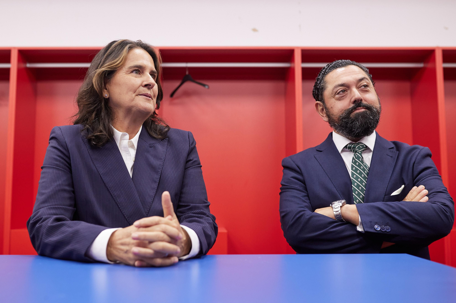 Las fotos del Estadio de la Cartuja para el tenis