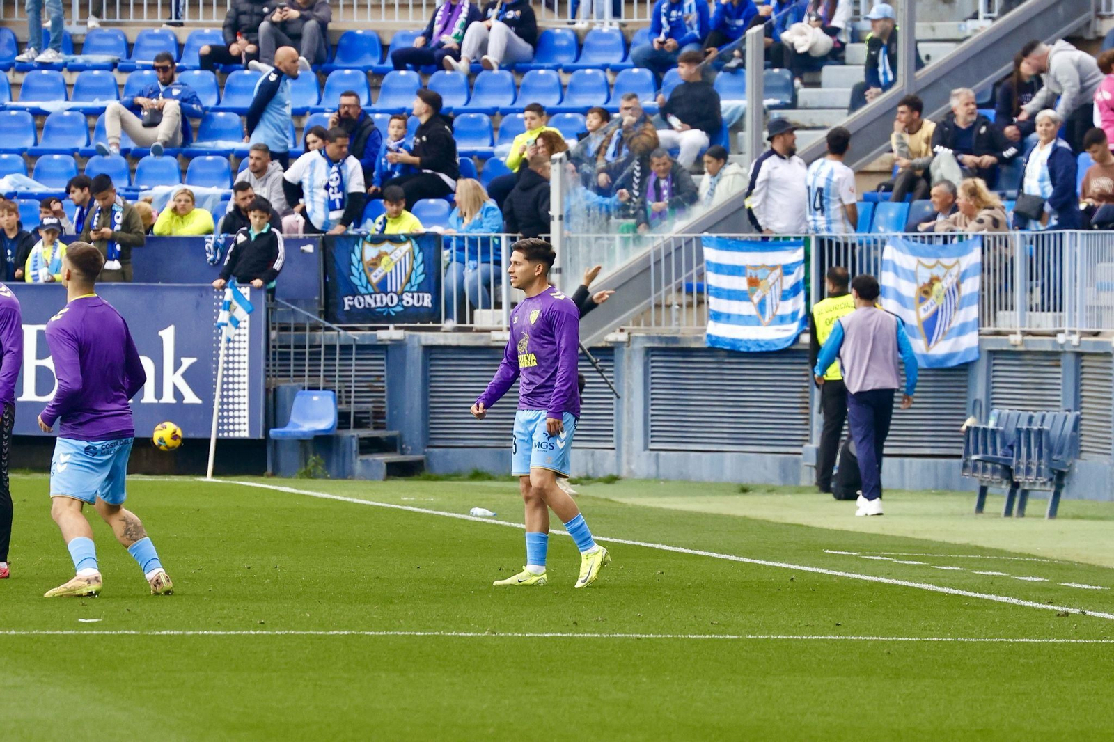 El Málaga CF-Racing de Ferrol, en fotos