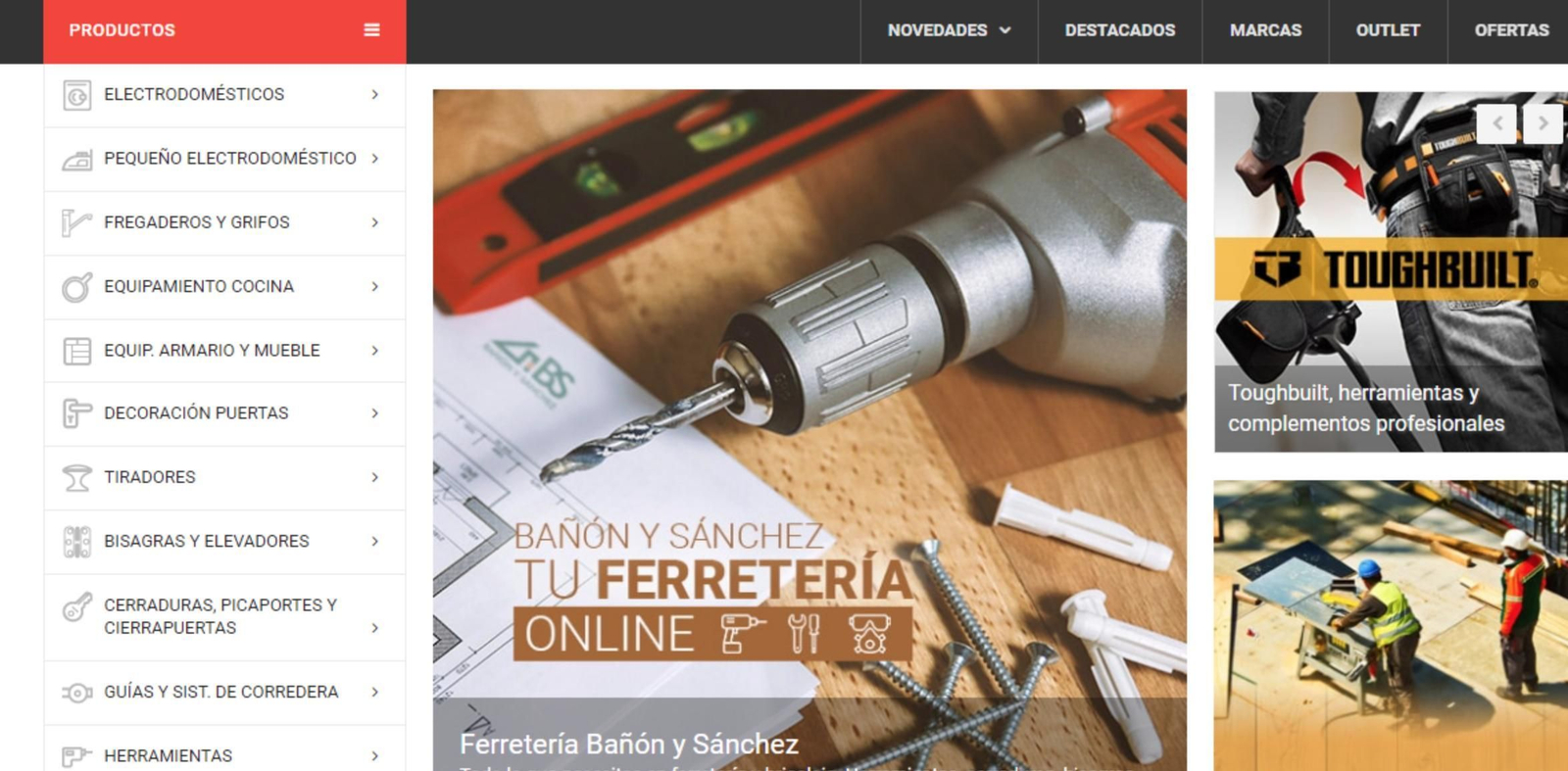 Bañón y Sánchez, una ferretería de Granada que vende online a toda España Bañón y Sánchez, una ferretería de Granada que vende online a toda España