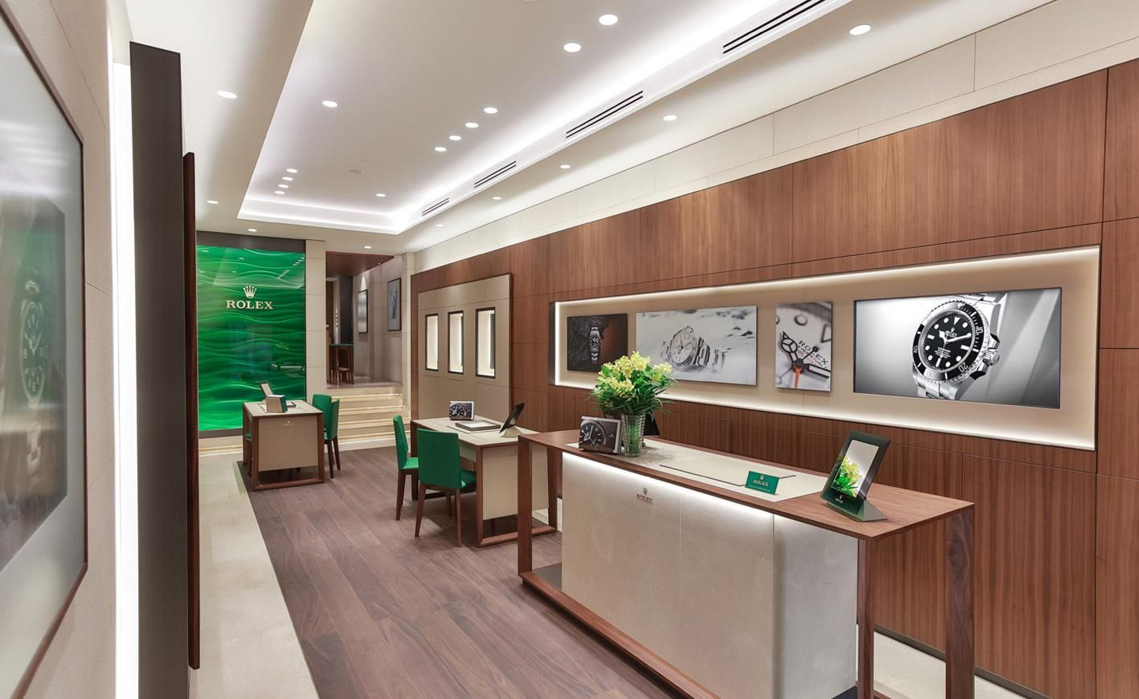 Espacio Rolex en El Cronómetro (calle Sierpes).