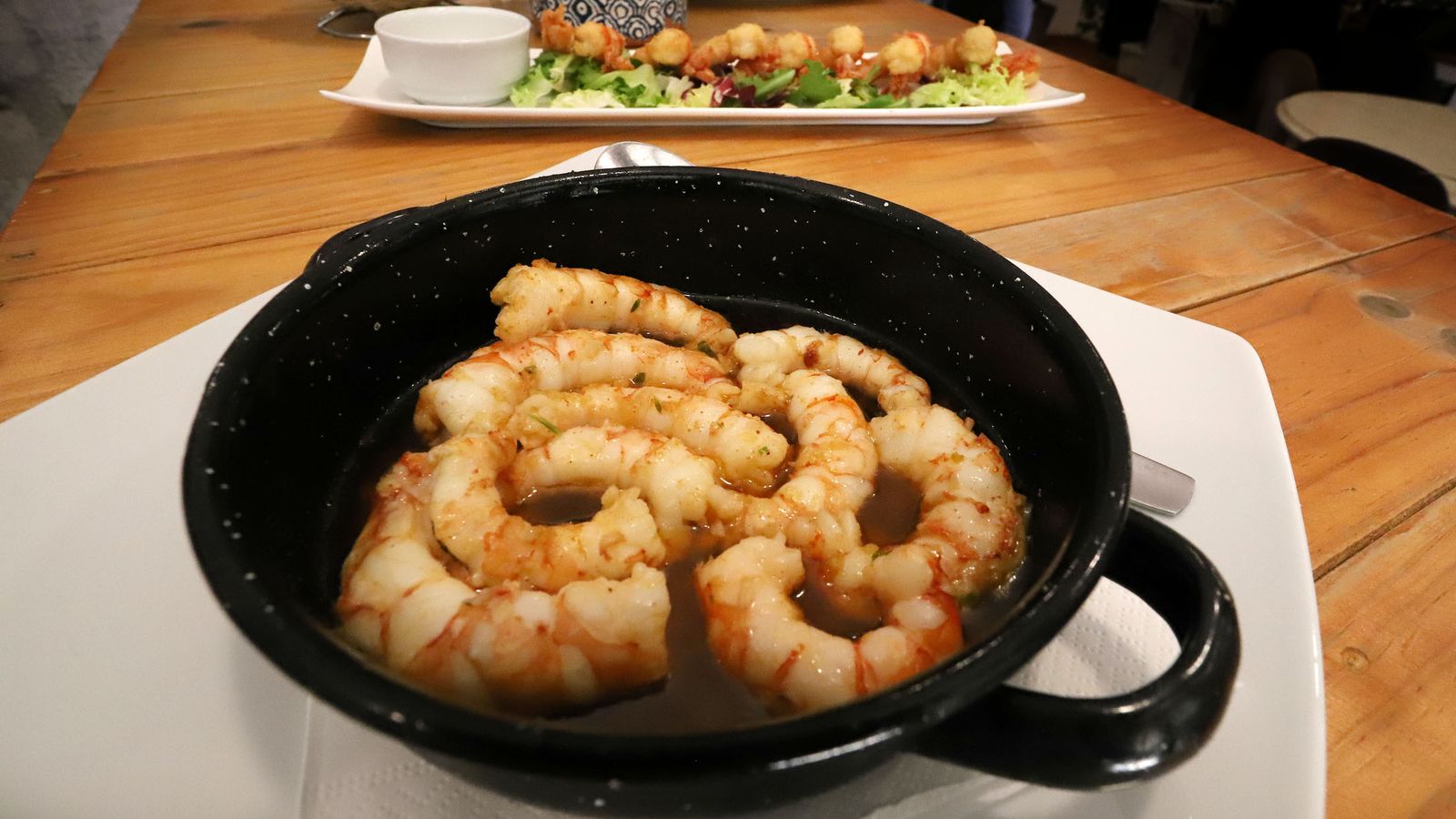 Gambas al ajillo