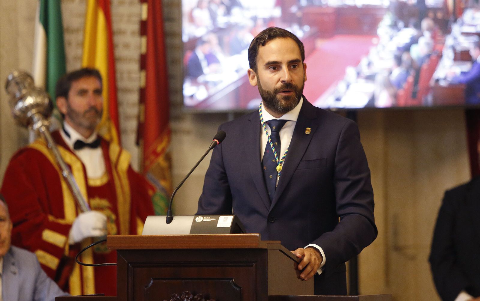 Las fotos de la constitución del Ayuntamiento de Málaga