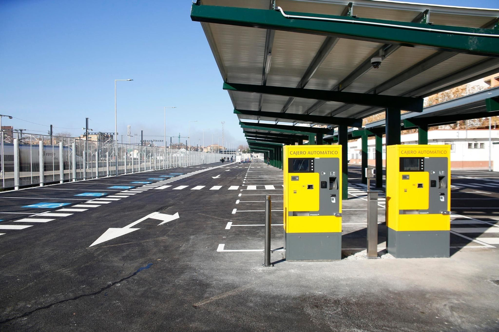 Así es el nuevo parking de la Estación de Ferrocarril de Granada