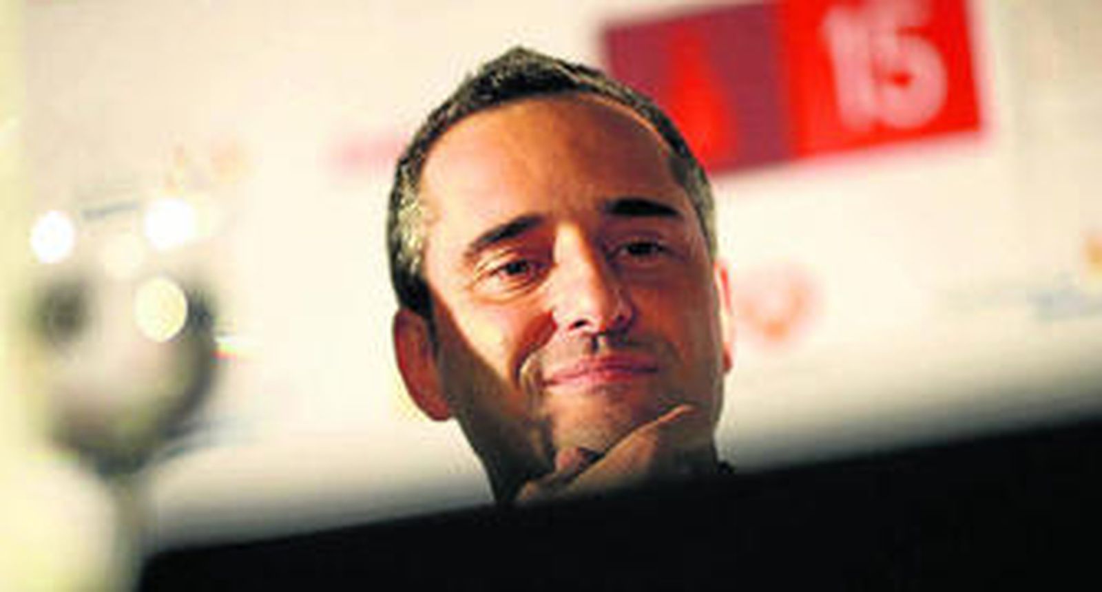 El cantante Jorge Drexler, ahora también actor, ayer en el Festival de Málaga.