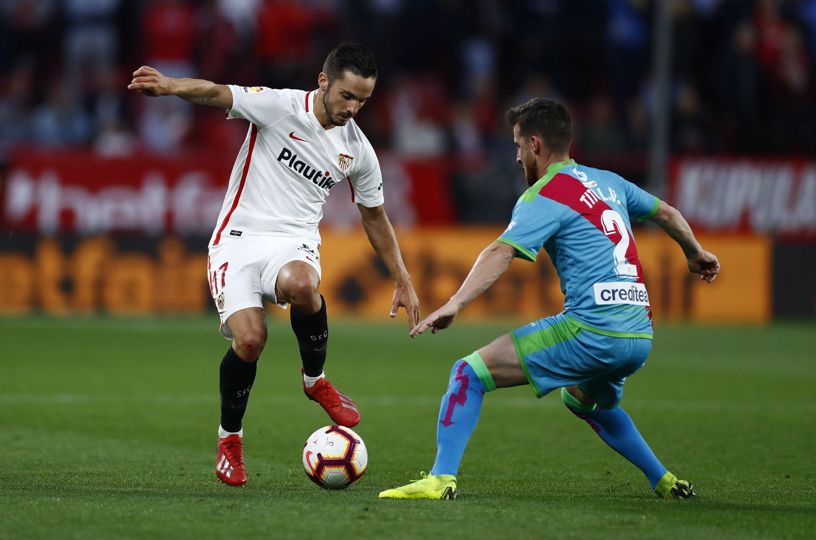 Todas las fotos del Sevilla-Rayo Vallecano