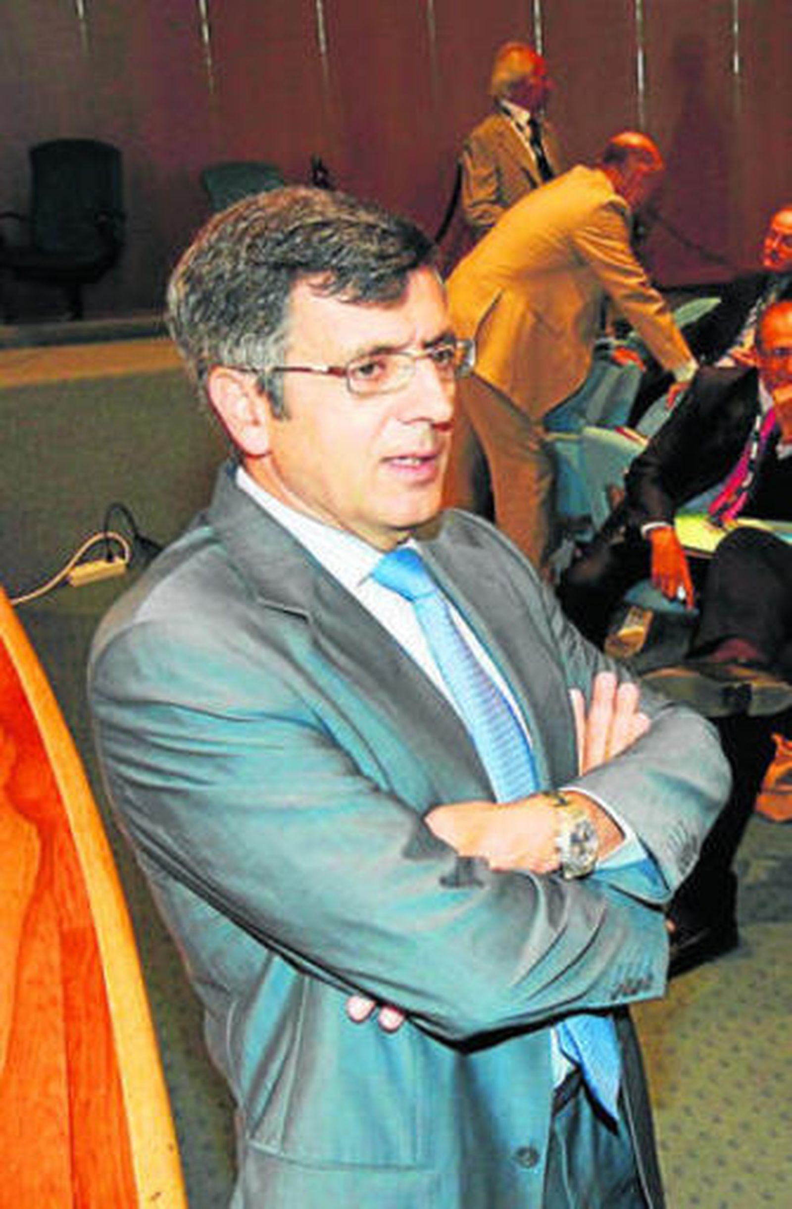 Francisco Román, ayer en la UIMP de Santander.