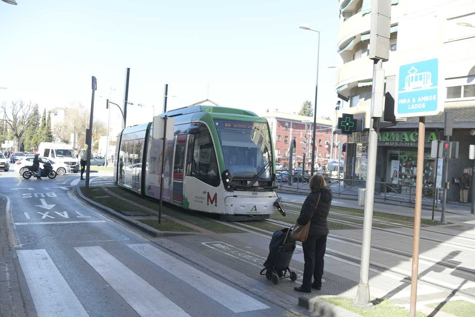 Zona en la que se produjo el accidente.