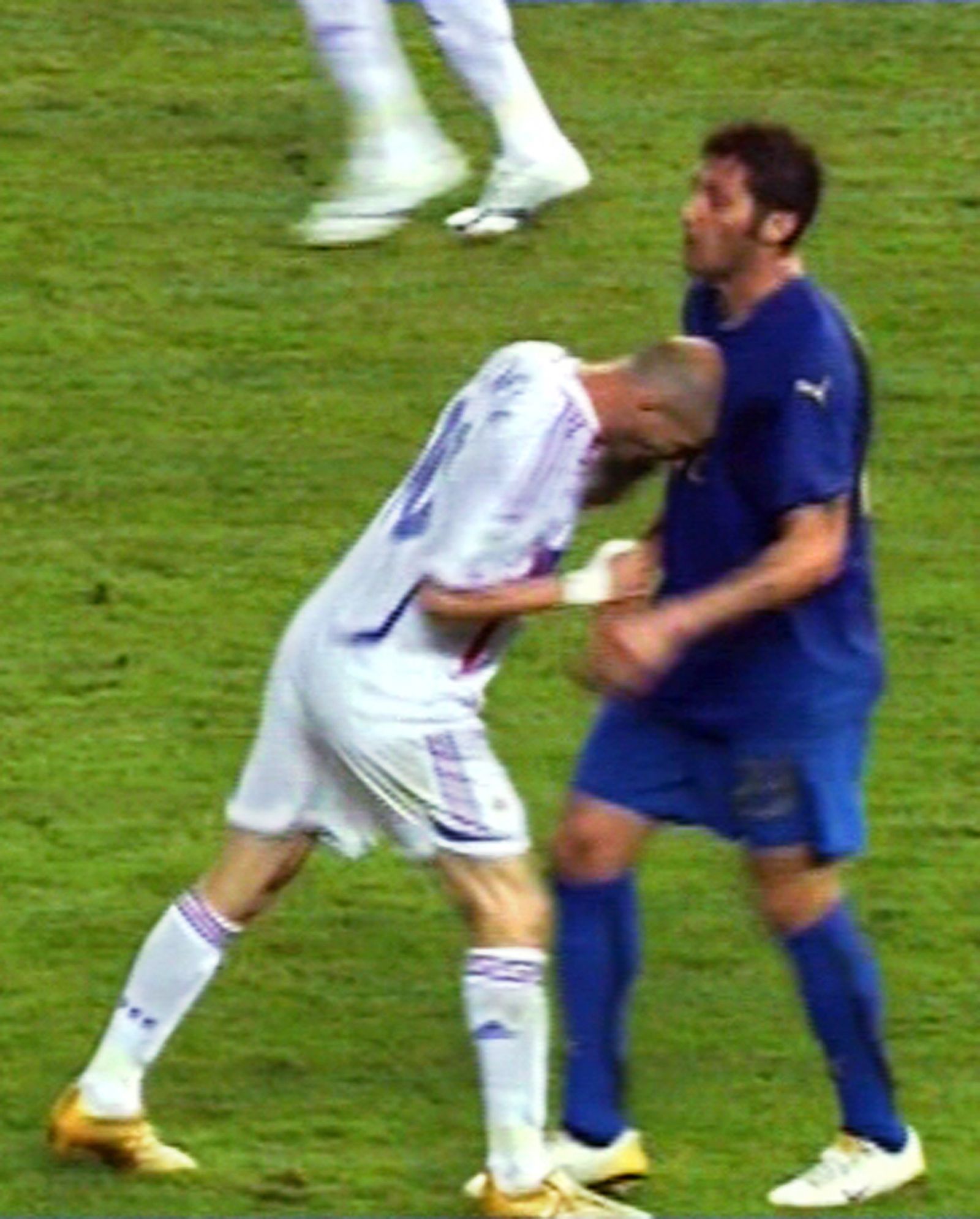 El cabezazo de Zidane a Materazzi.