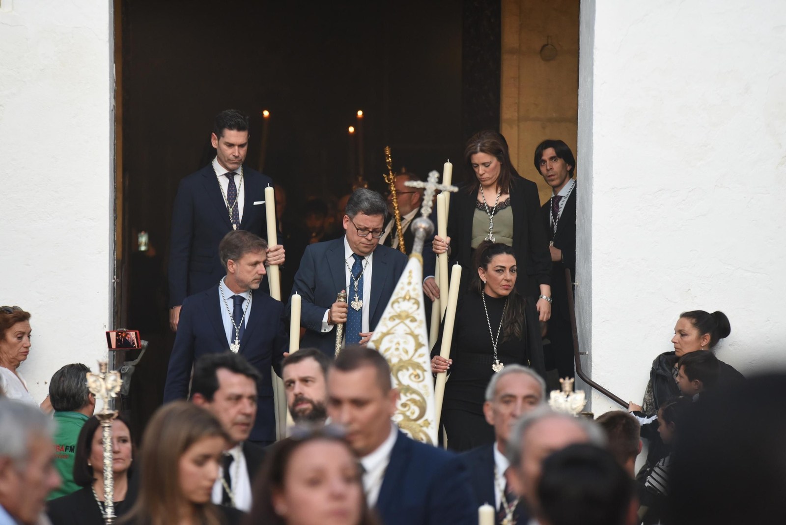 El vía crucis del Señor de la Humildad y Paciencia de Córdoba, en imágenes