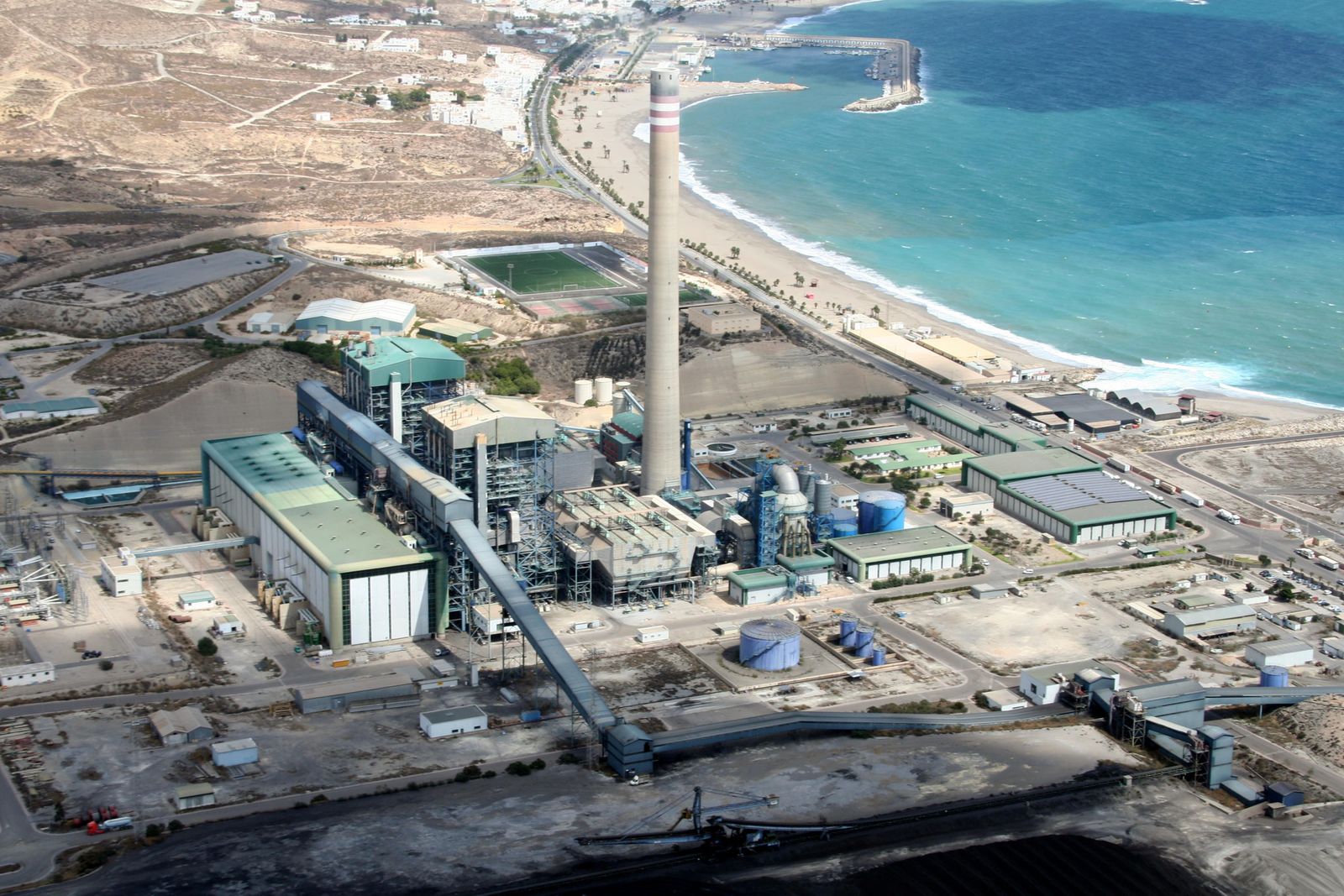 Central Litoral de Carboneras, en Almería.