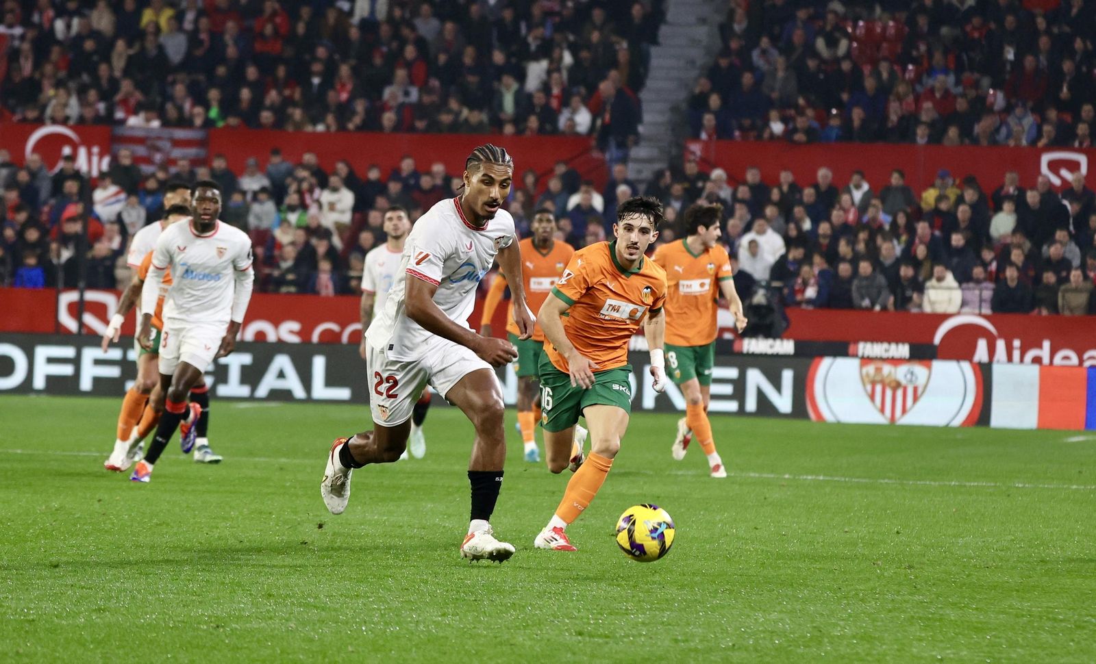 Las mejores imágenes dep partido Sevilla Valencia