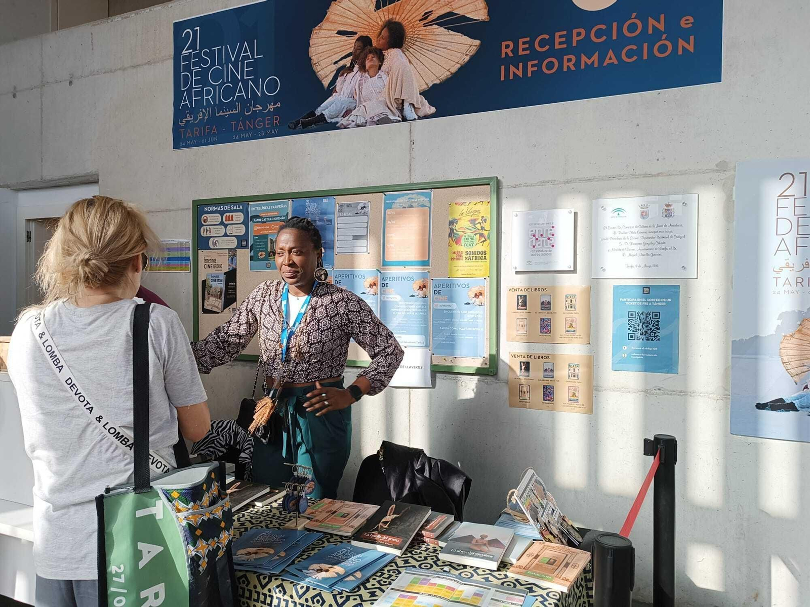 Fotos del jueves en el Festival de Cine Africano de Tarifa