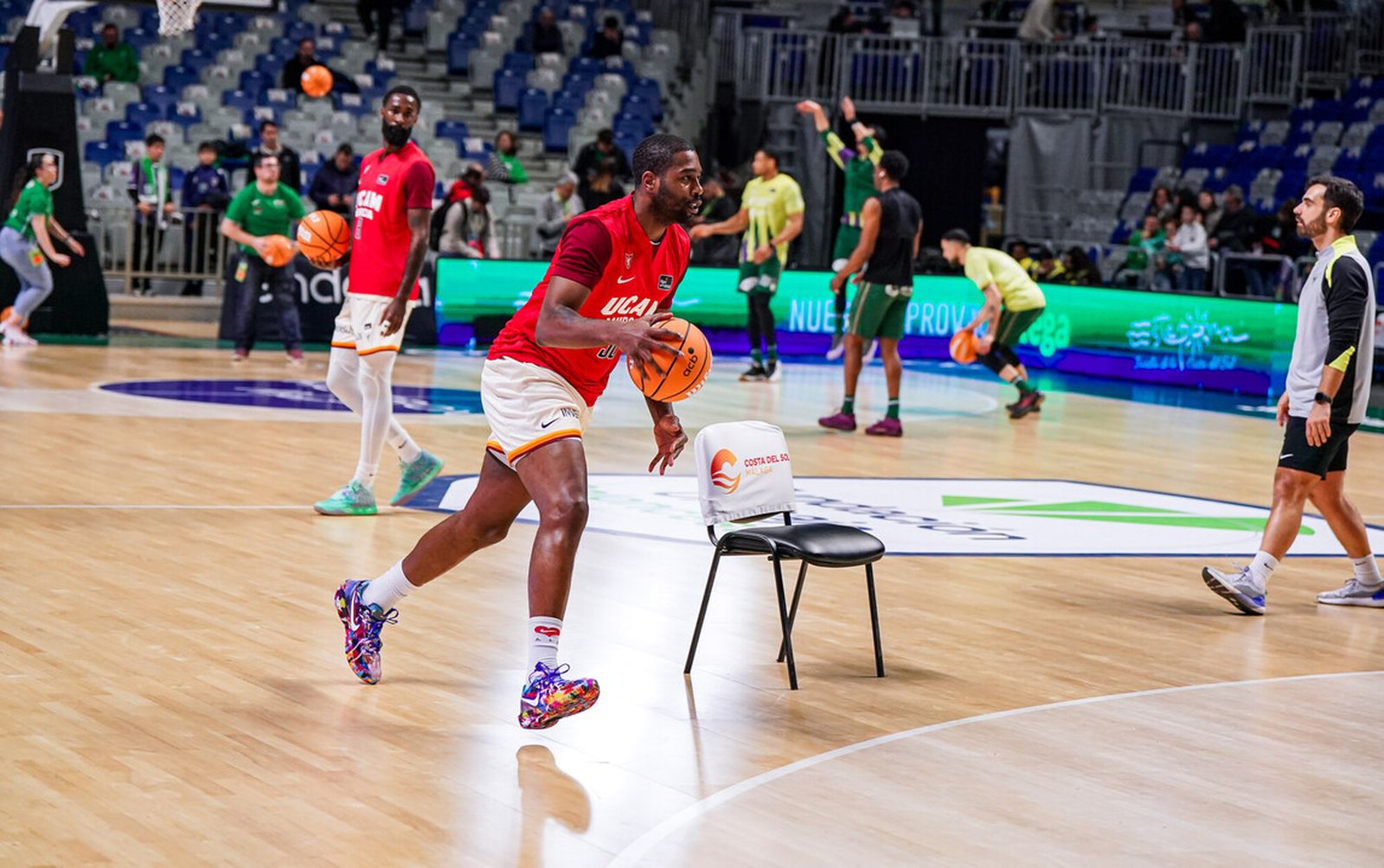 Imagen del calentamiento.