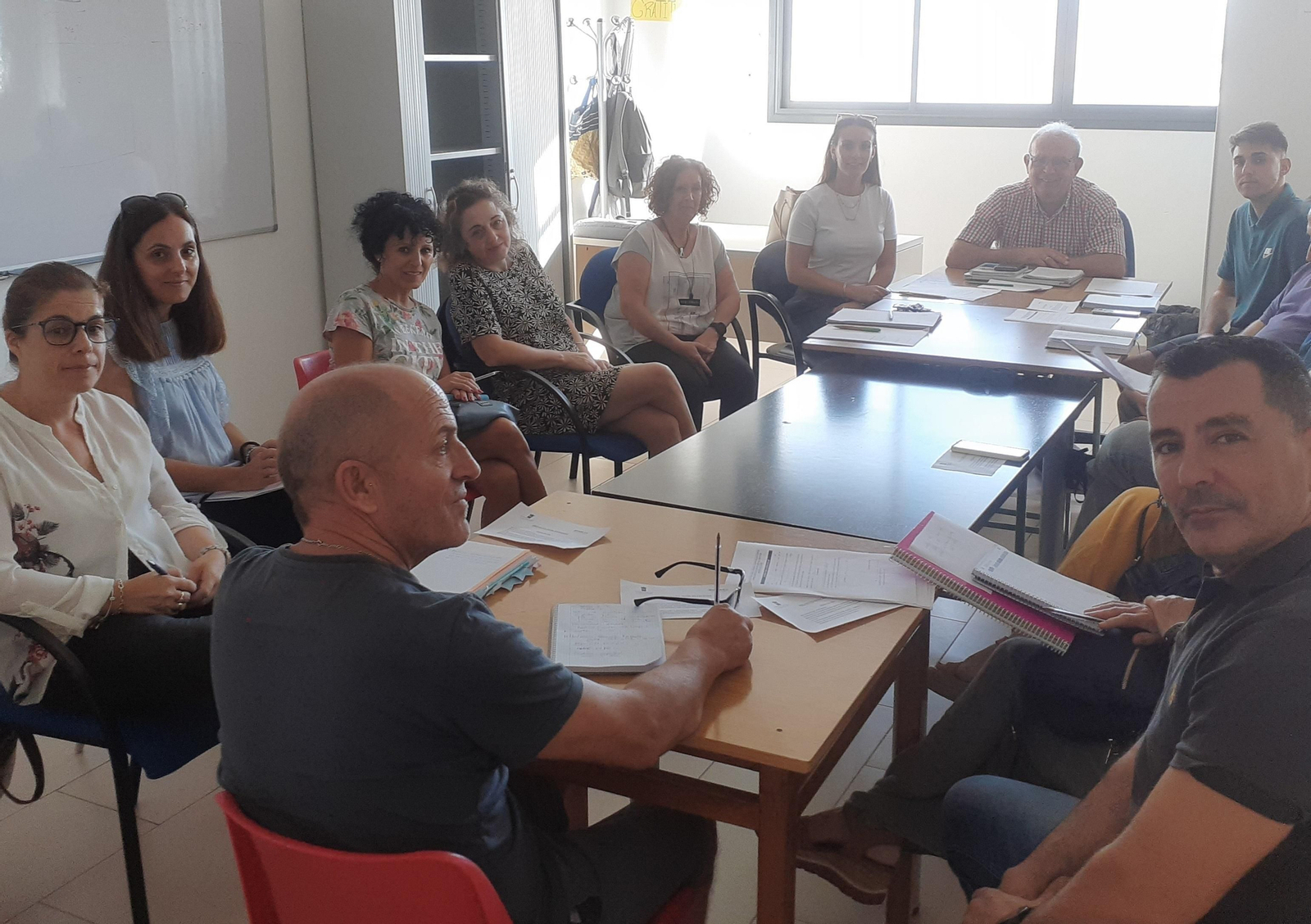 Momento de la reunión.