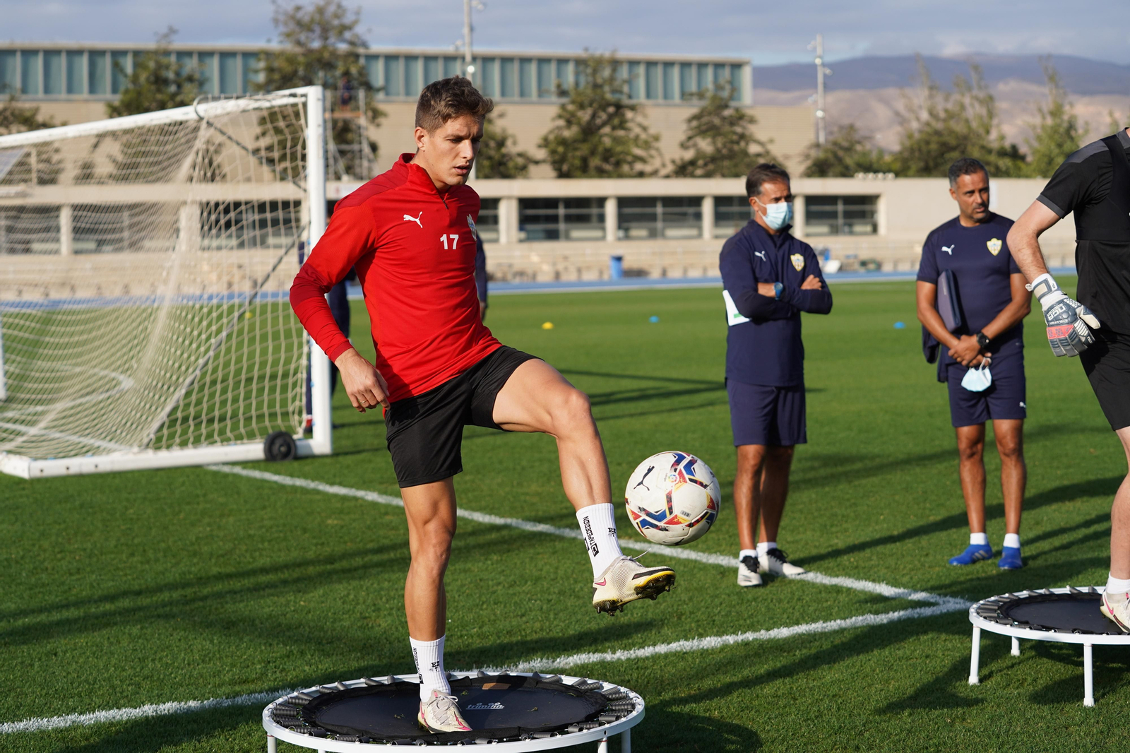 Fotogalería del entrenamiento del Almería, sábado 21