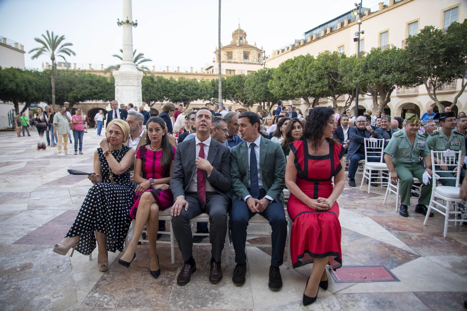 Las imágenes de la inauguración de la Plaza de la Constitución en Almería