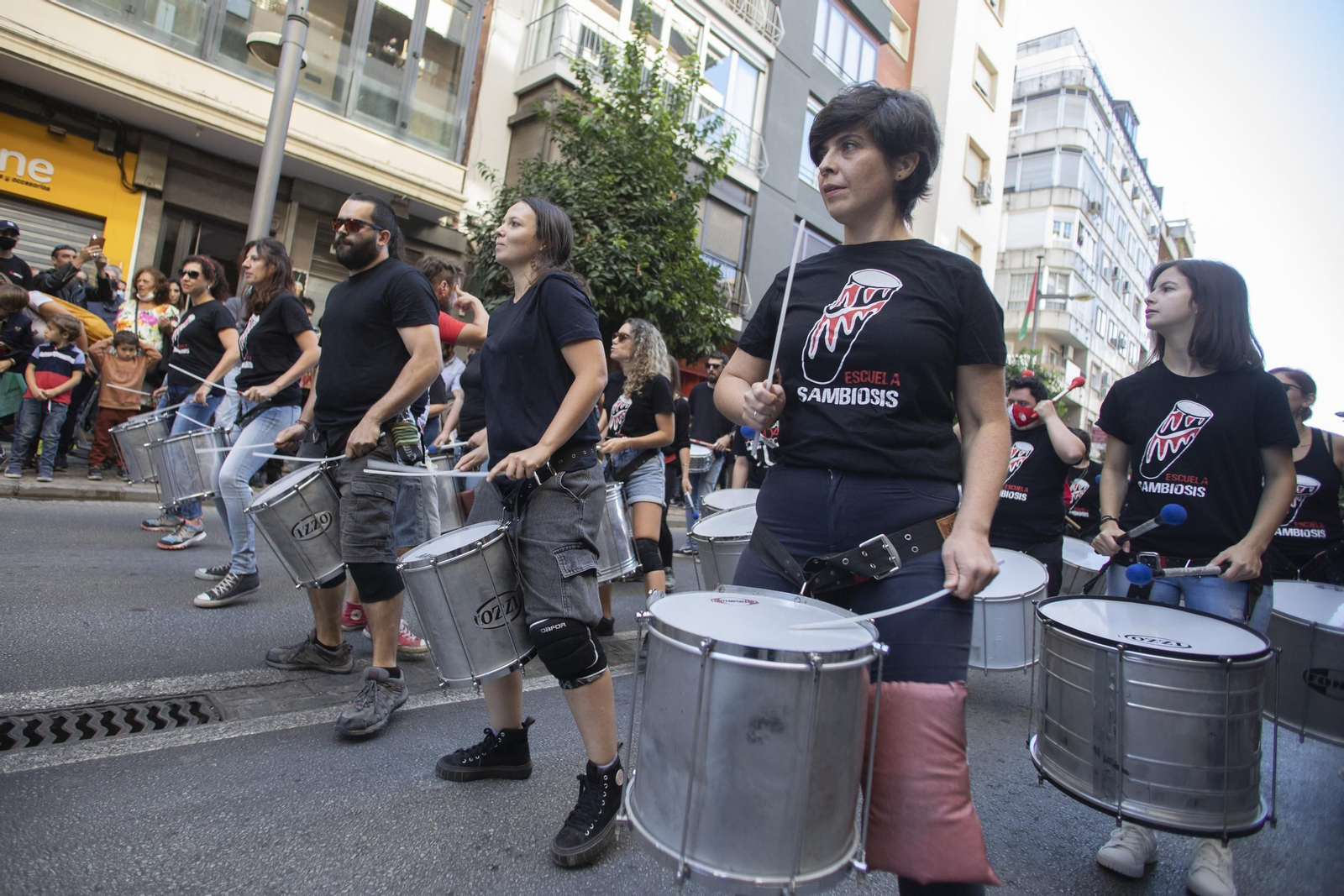 Fotos: La vuelta del Día sin Coche de Granada en imágenes
