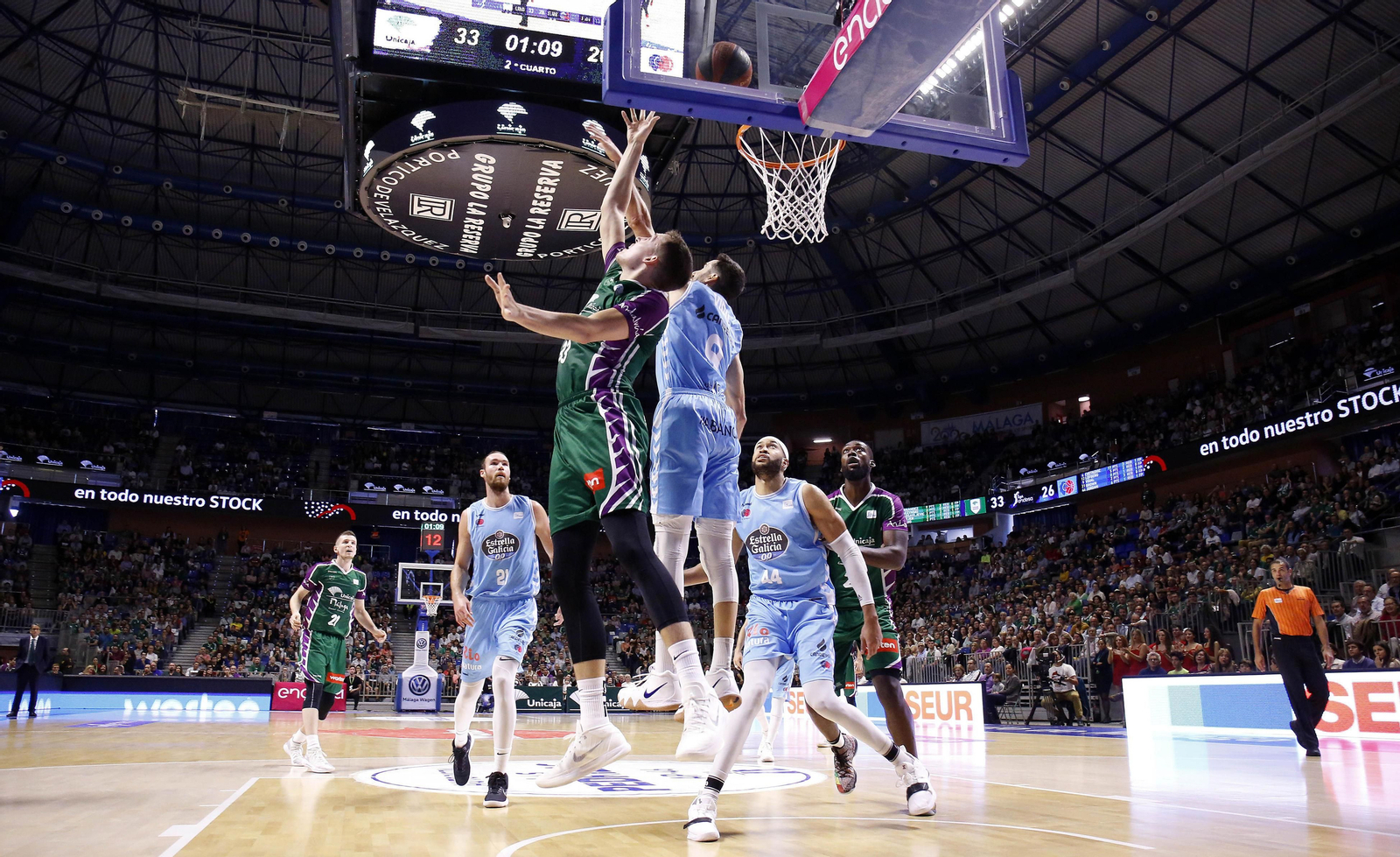 Las imágenes del Unicaja-Cafés Candelas Breogán